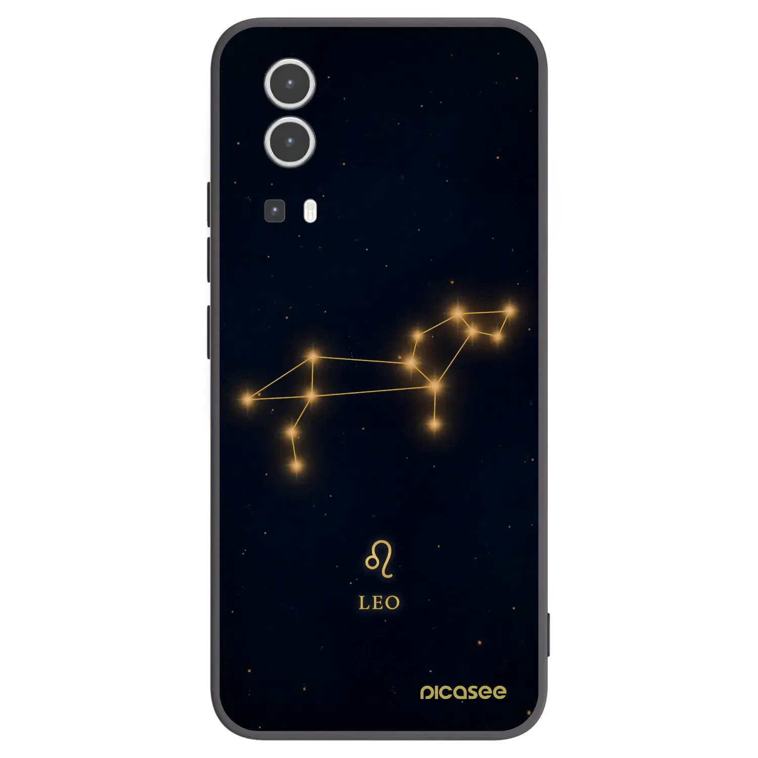 Silikonový černý obal pro Vivo Y72 5G - LEO
