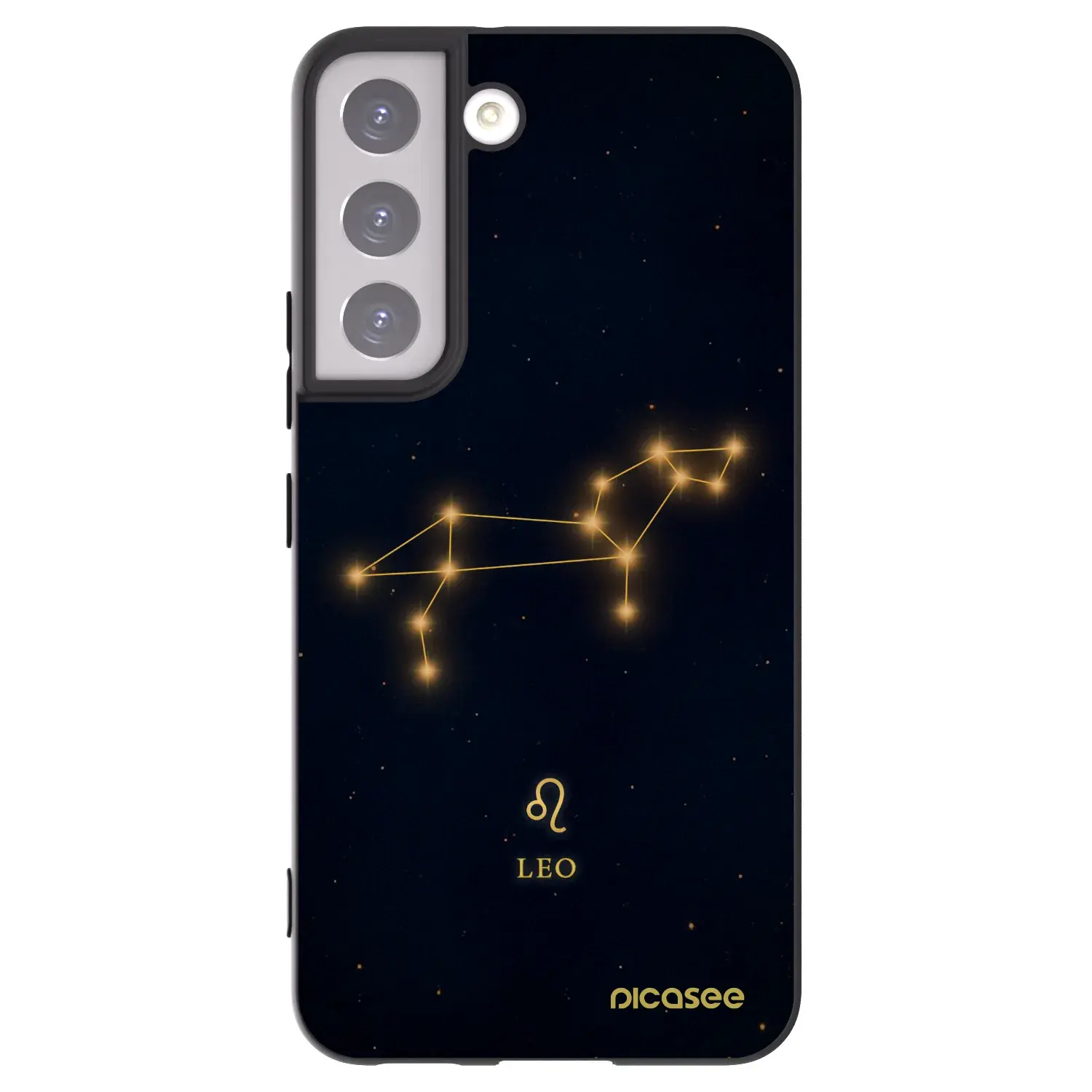 Silikonový černý obal pro Samsung Galaxy S22 5G - LEO
