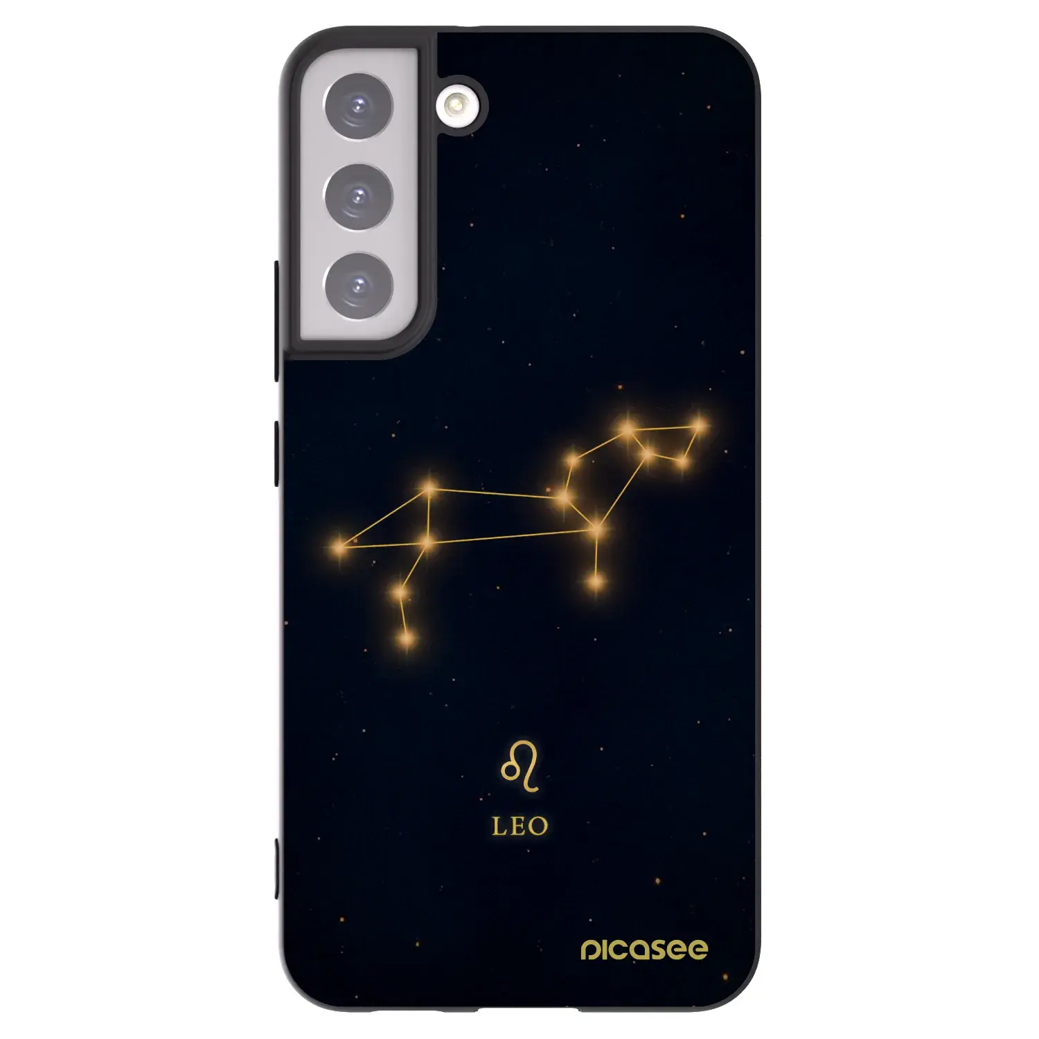 Silikonový černý obal pro Samsung Galaxy S22+ 5G - LEO