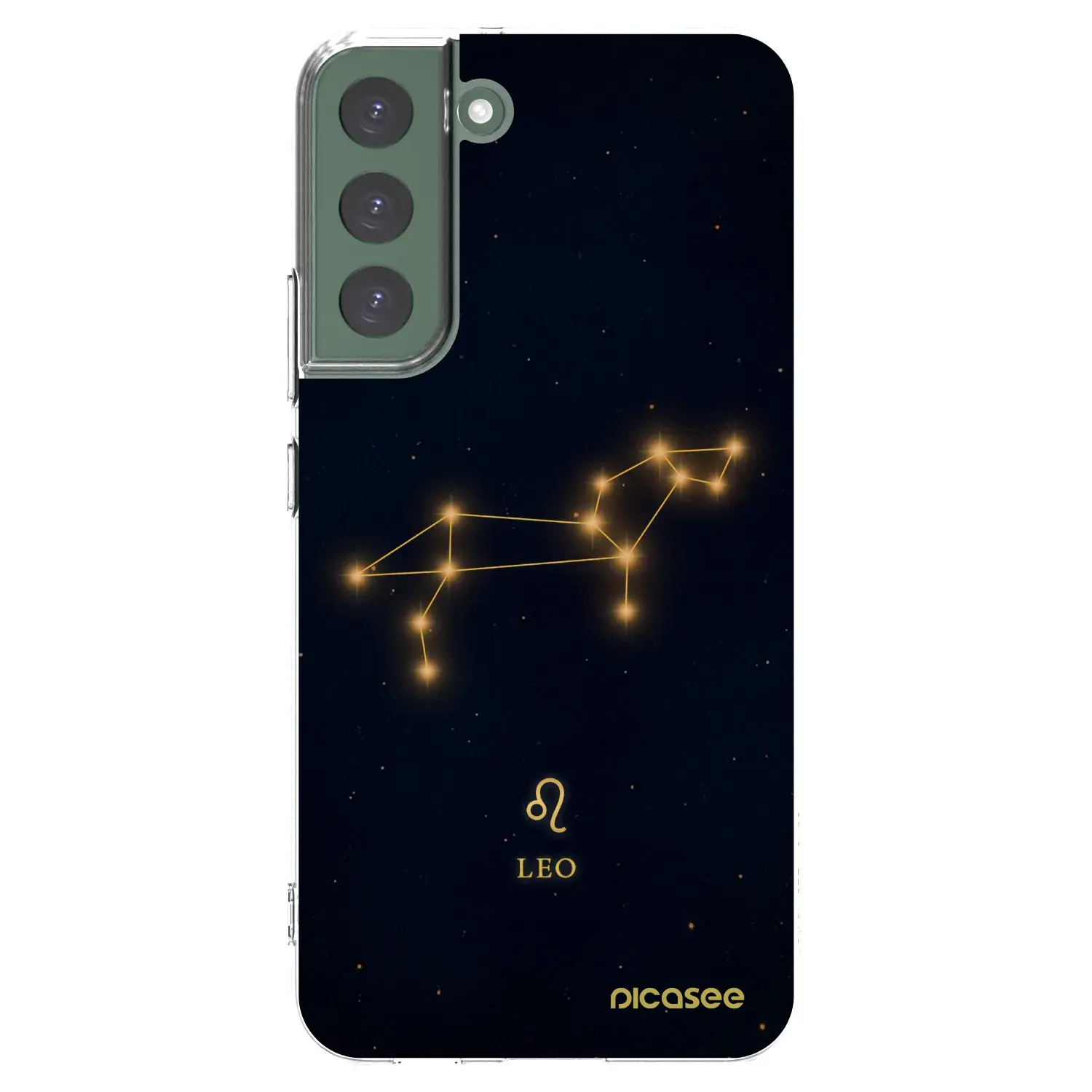 Silikonový průhledný obal pro Samsung Galaxy S22+ 5G - LEO