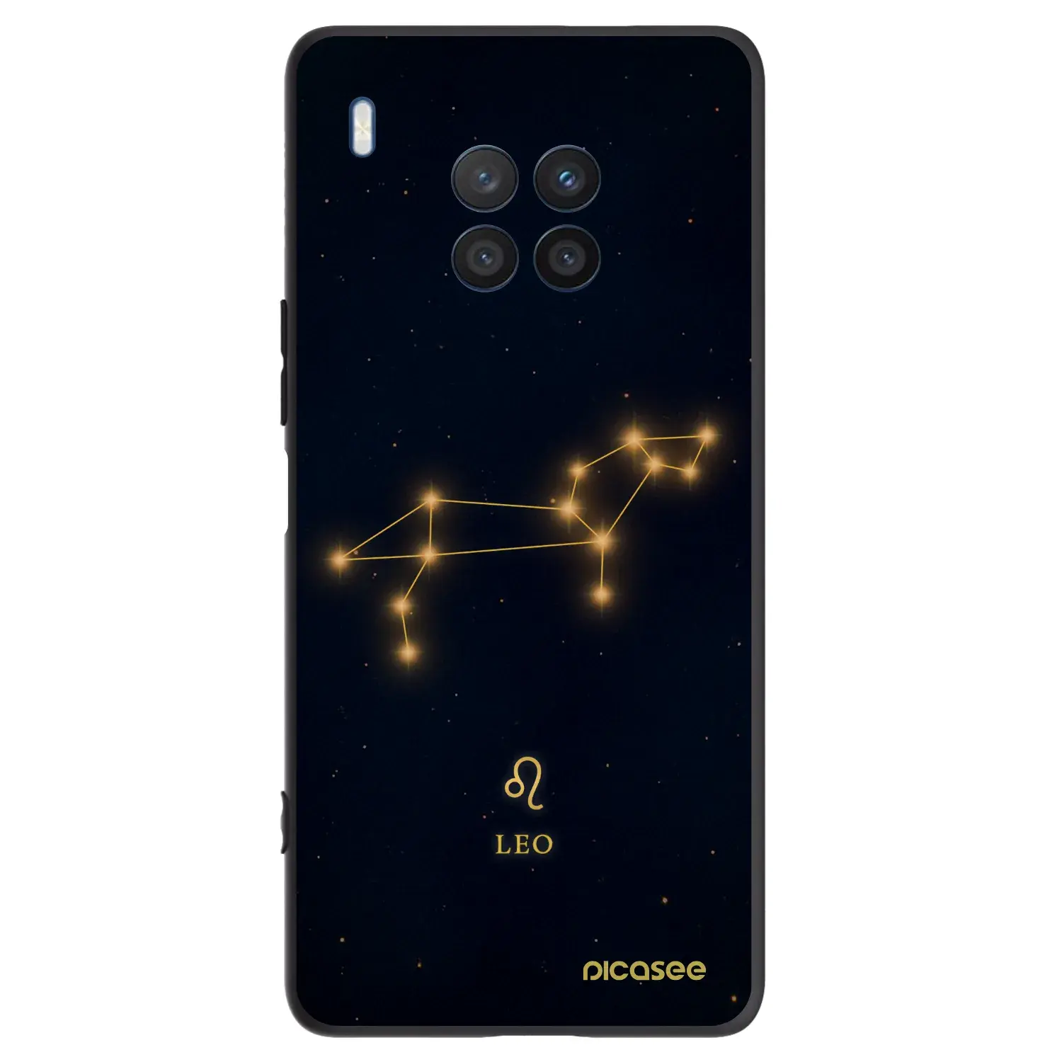 Silikonový černý obal pro Honor 50 Lite - LEO