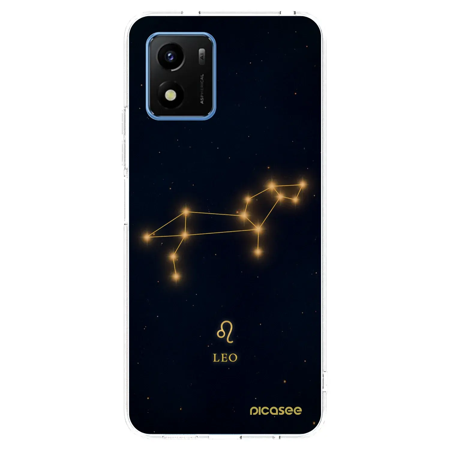 Silikonový průhledný obal pro Vivo Y01 - LEO