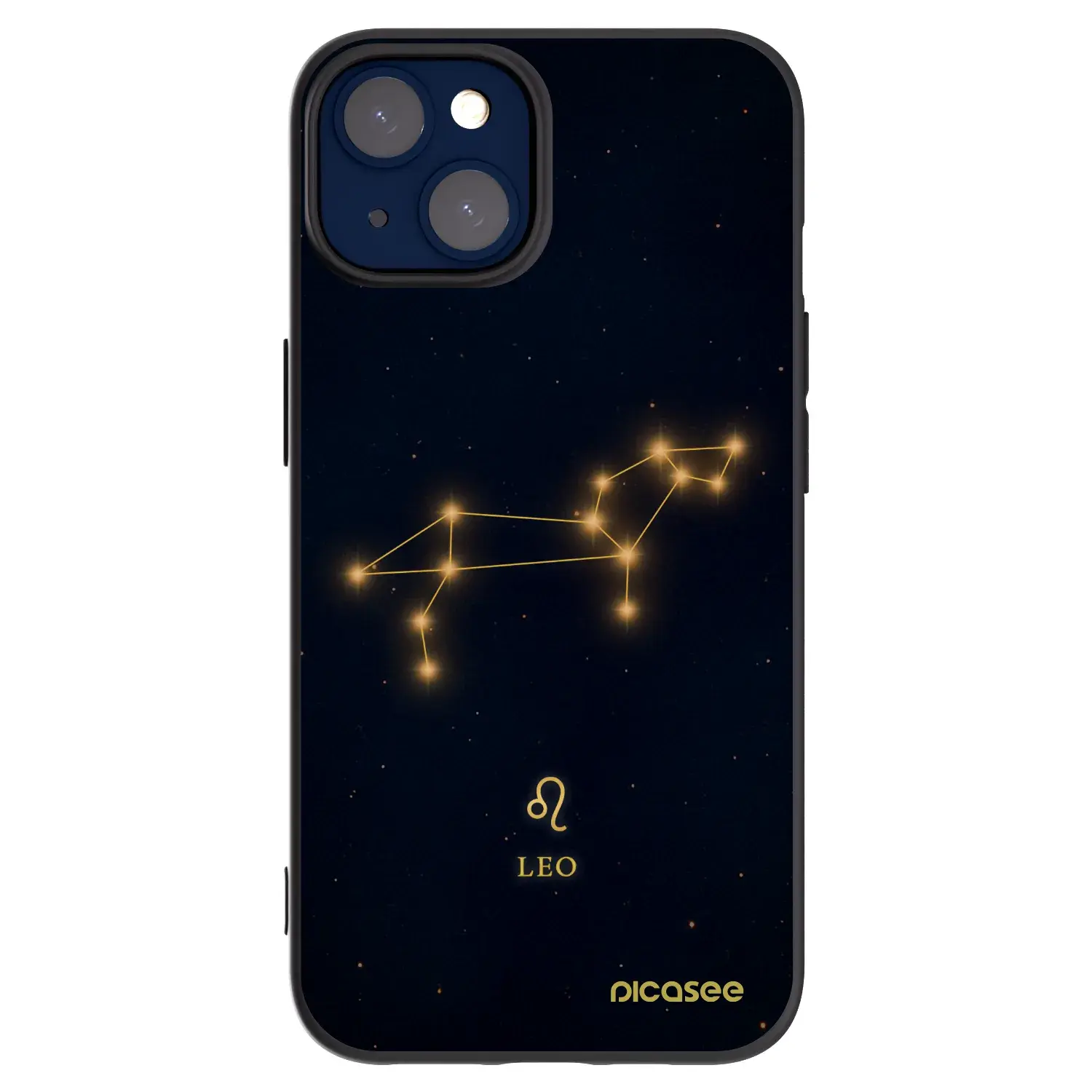 Silikonový černý obal pro Apple iPhone 14 - LEO