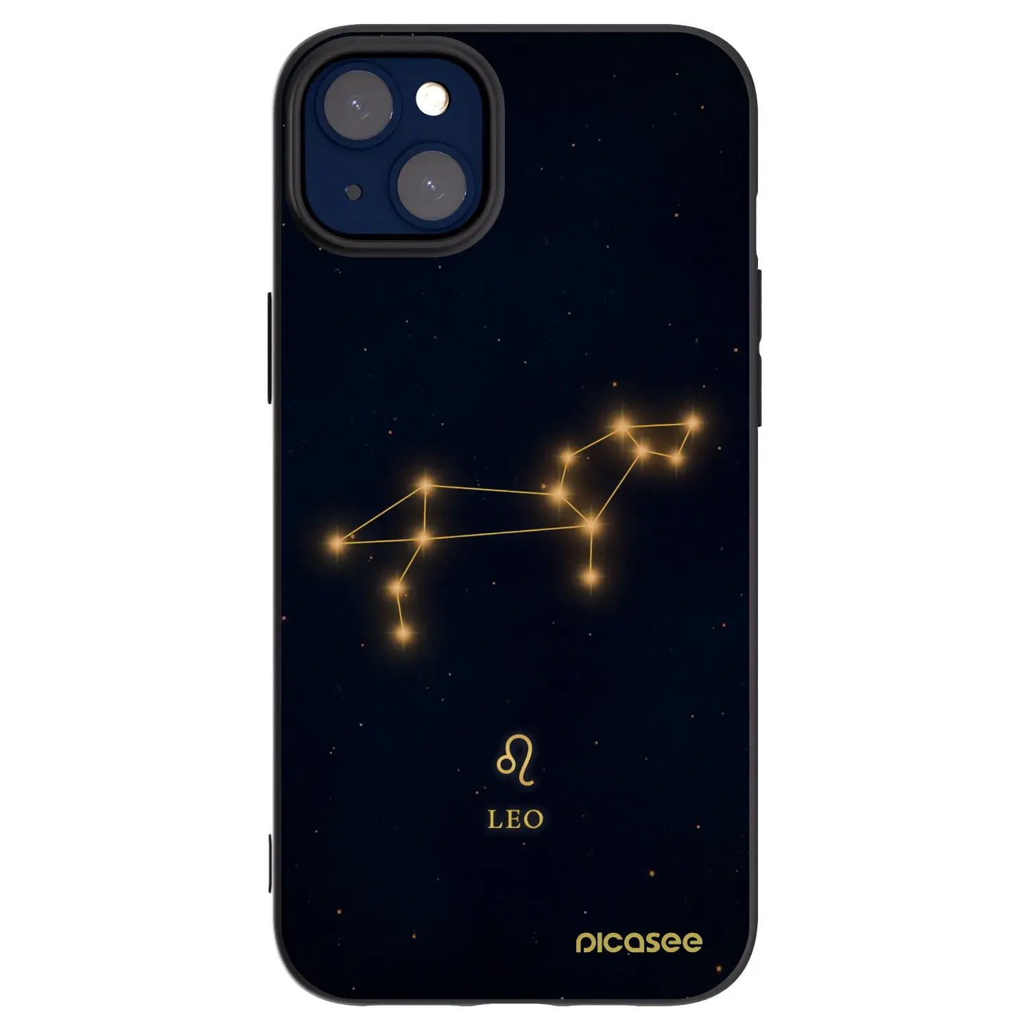 Silikonový černý obal pro Apple iPhone 14 Plus - LEO