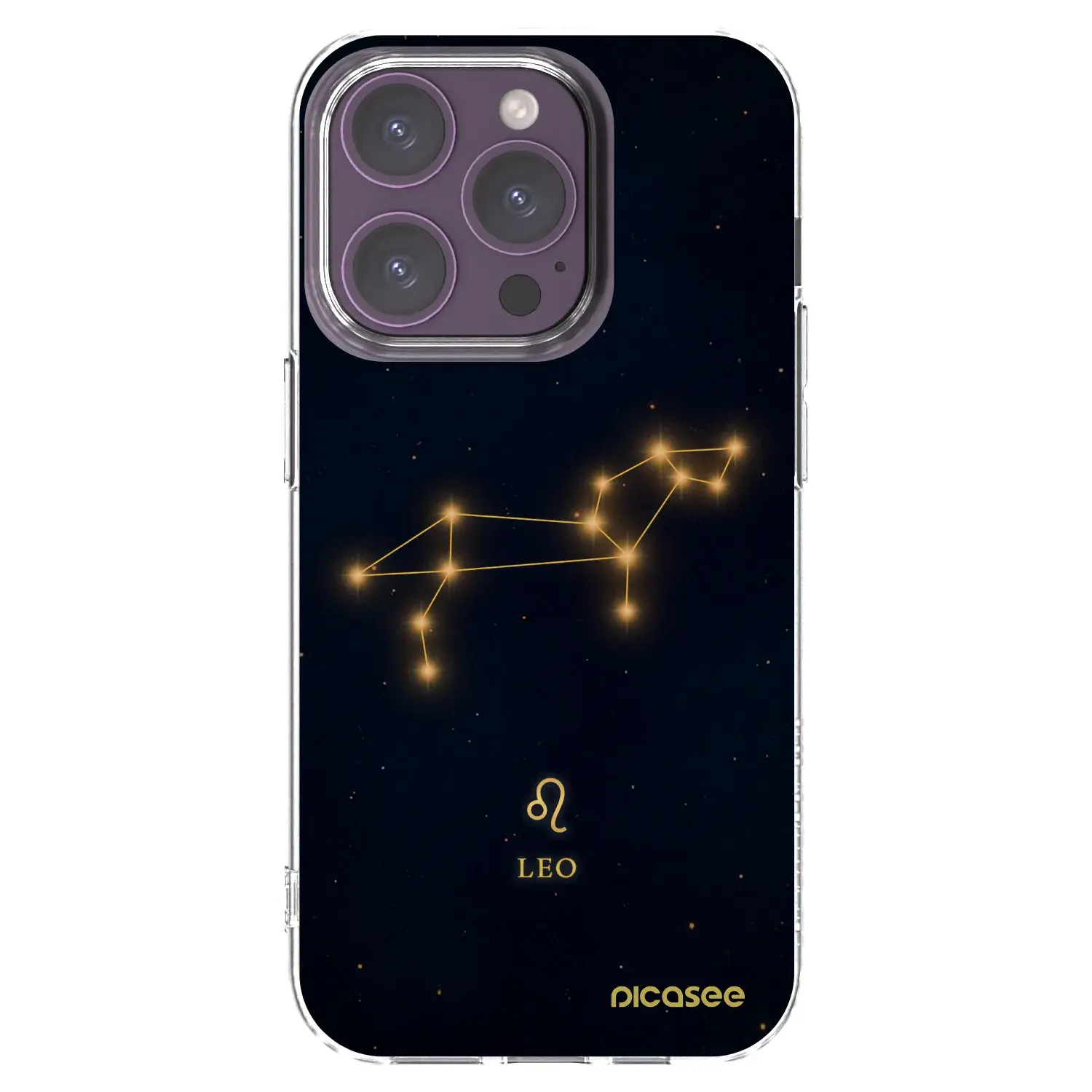 Silikonový průhledný obal pro Apple iPhone 14 Pro - LEO