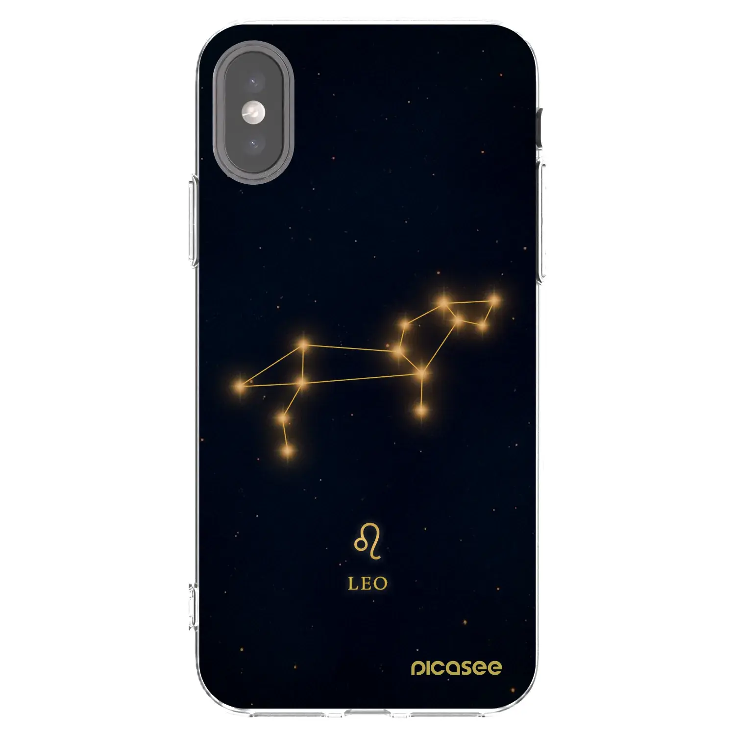 Silikonový průhledný obal pro Apple iPhone X/XS - LEO