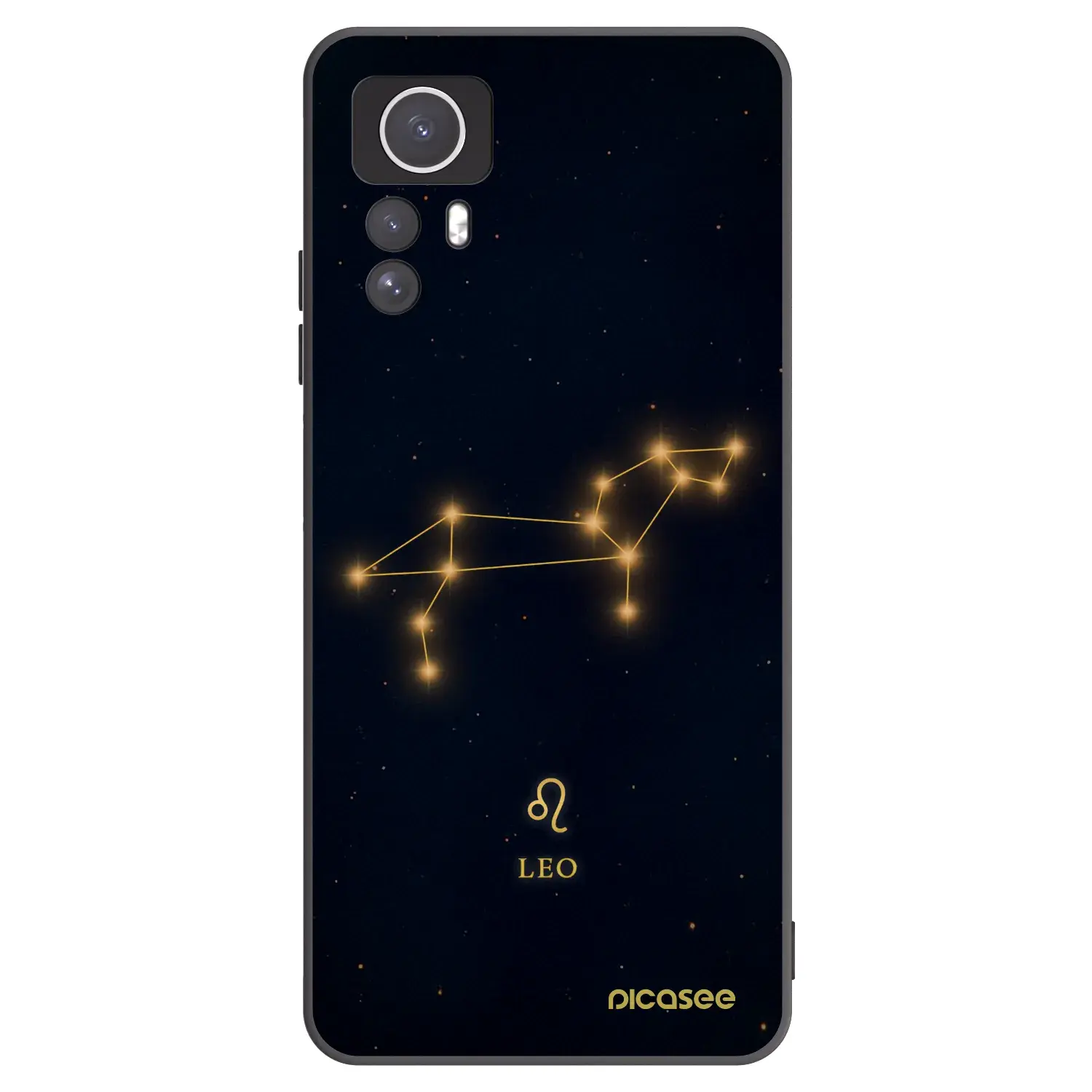 Silikonový černý obal pro Xiaomi Redmi Note 12S - LEO