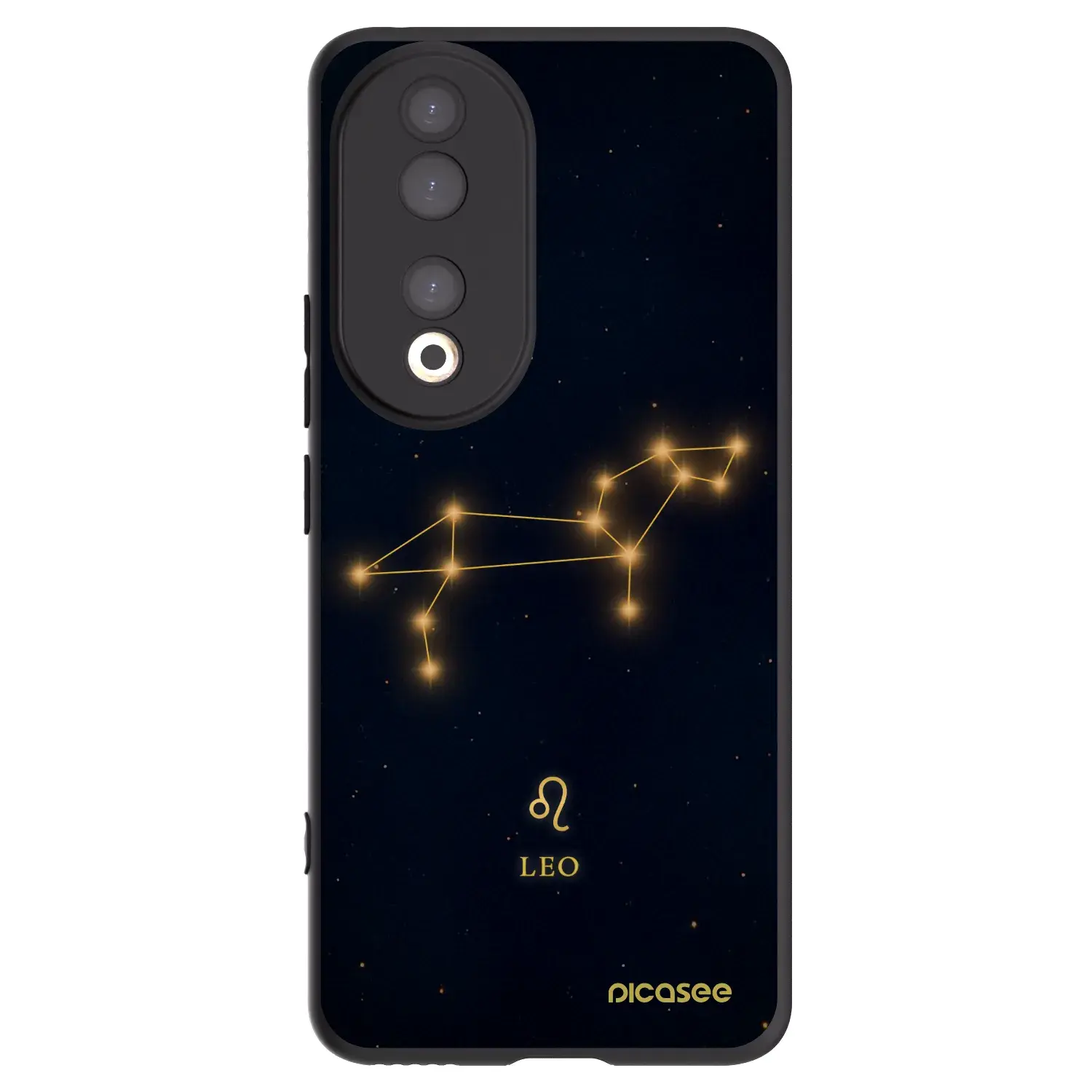 Silikonový černý obal pro Honor 90 5G - LEO