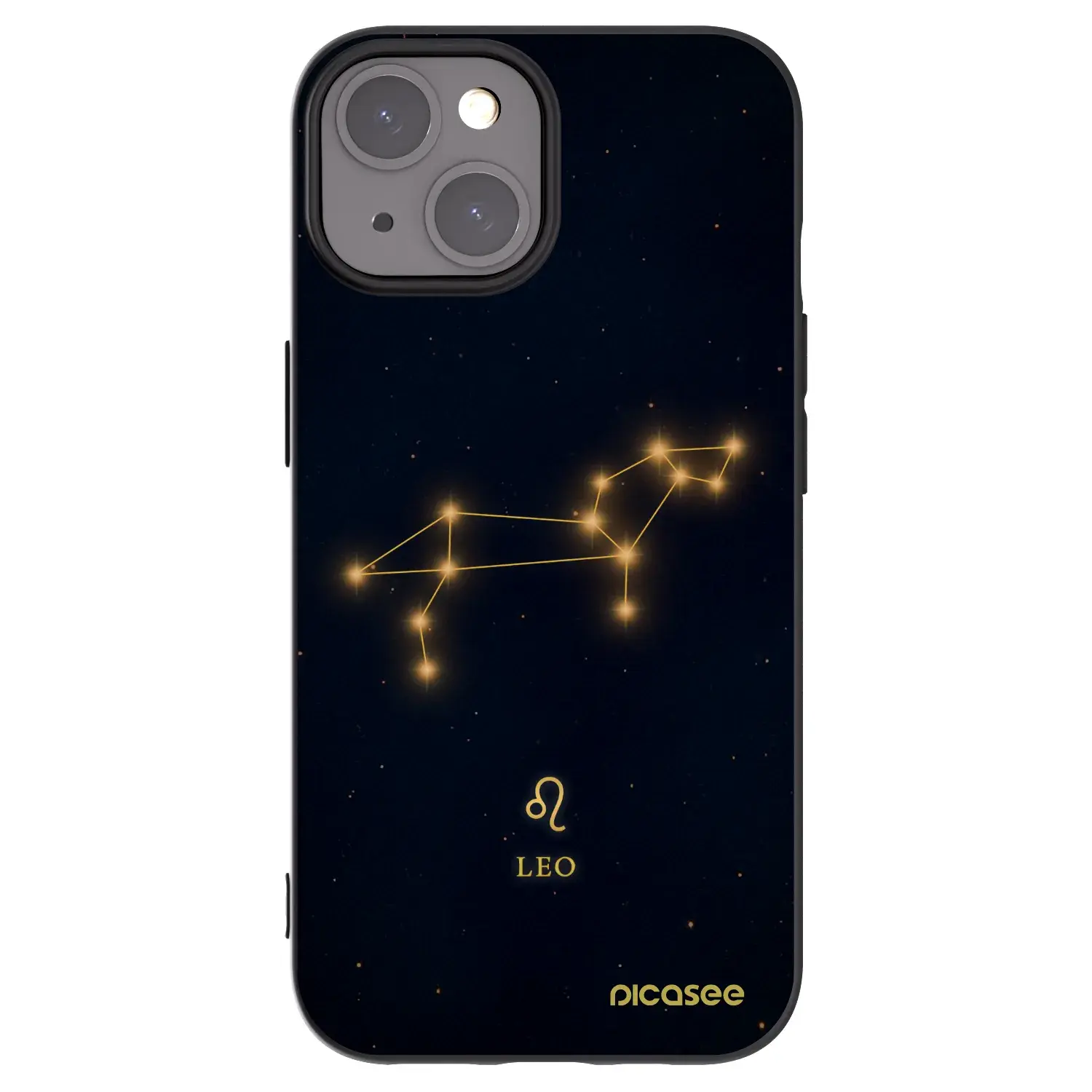 Silikonový černý obal pro Apple iPhone 15 - LEO