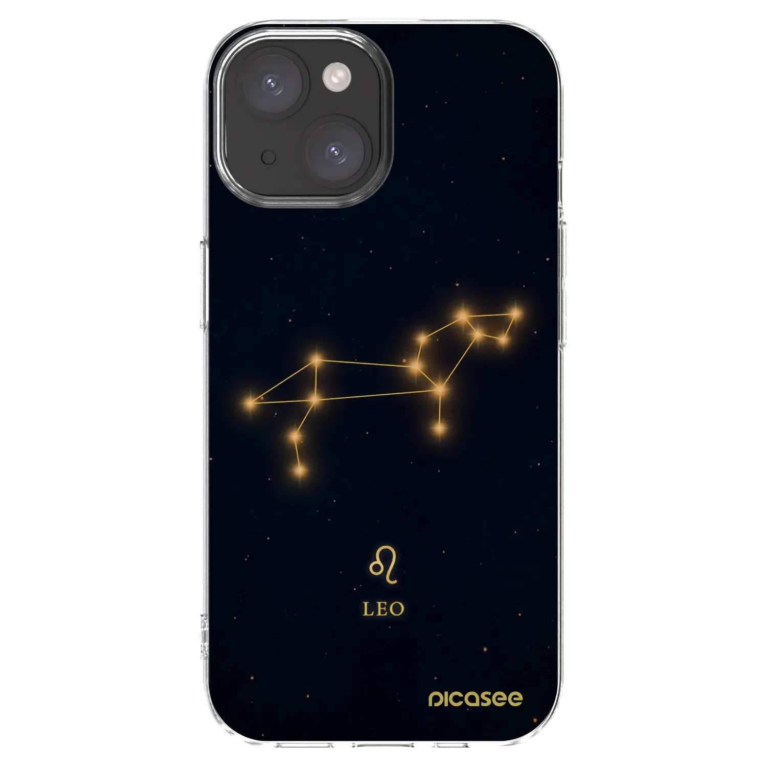 Silikonový průhledný obal pro Apple iPhone 15 - LEO