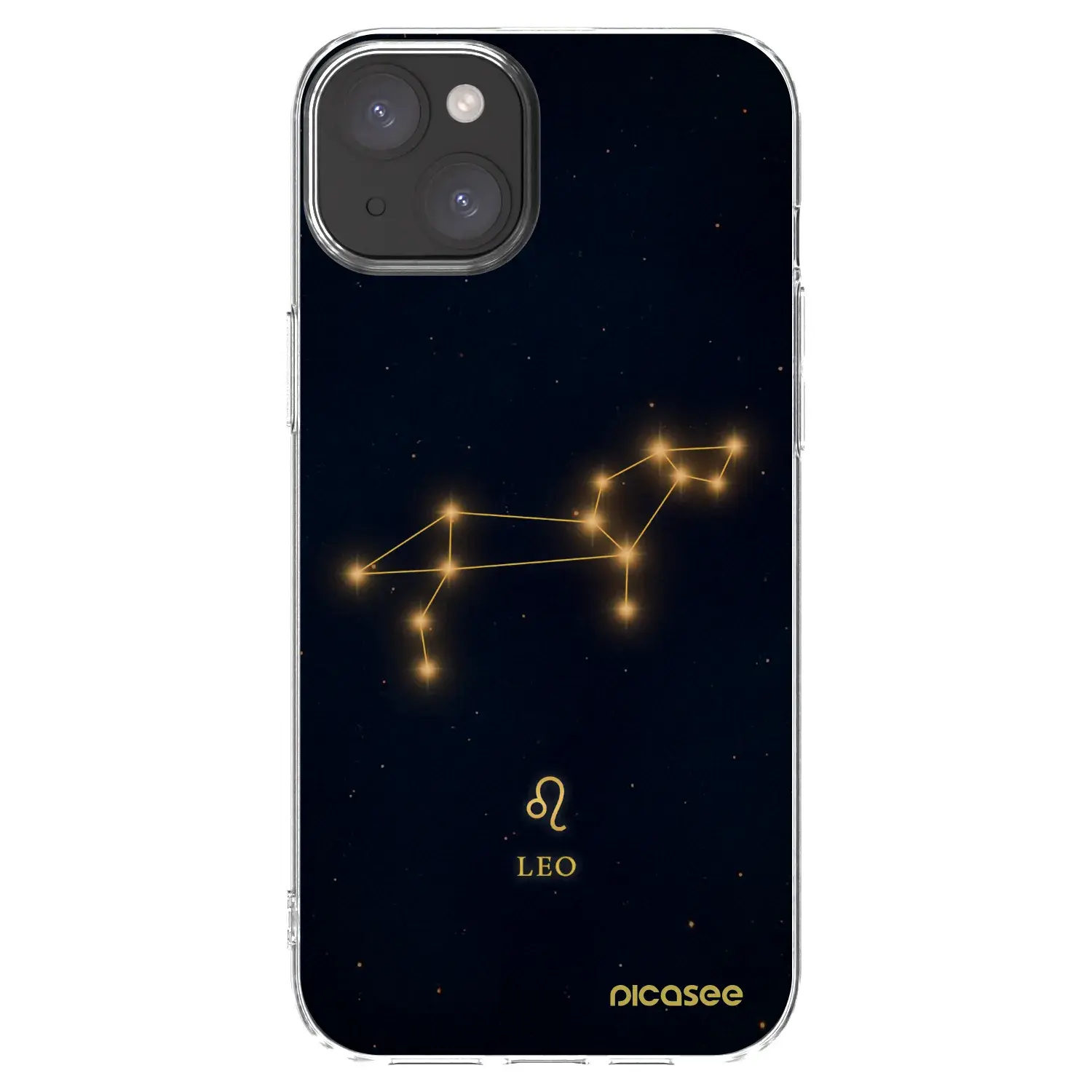 Silikonový průhledný obal pro Apple iPhone 15 Plus - LEO