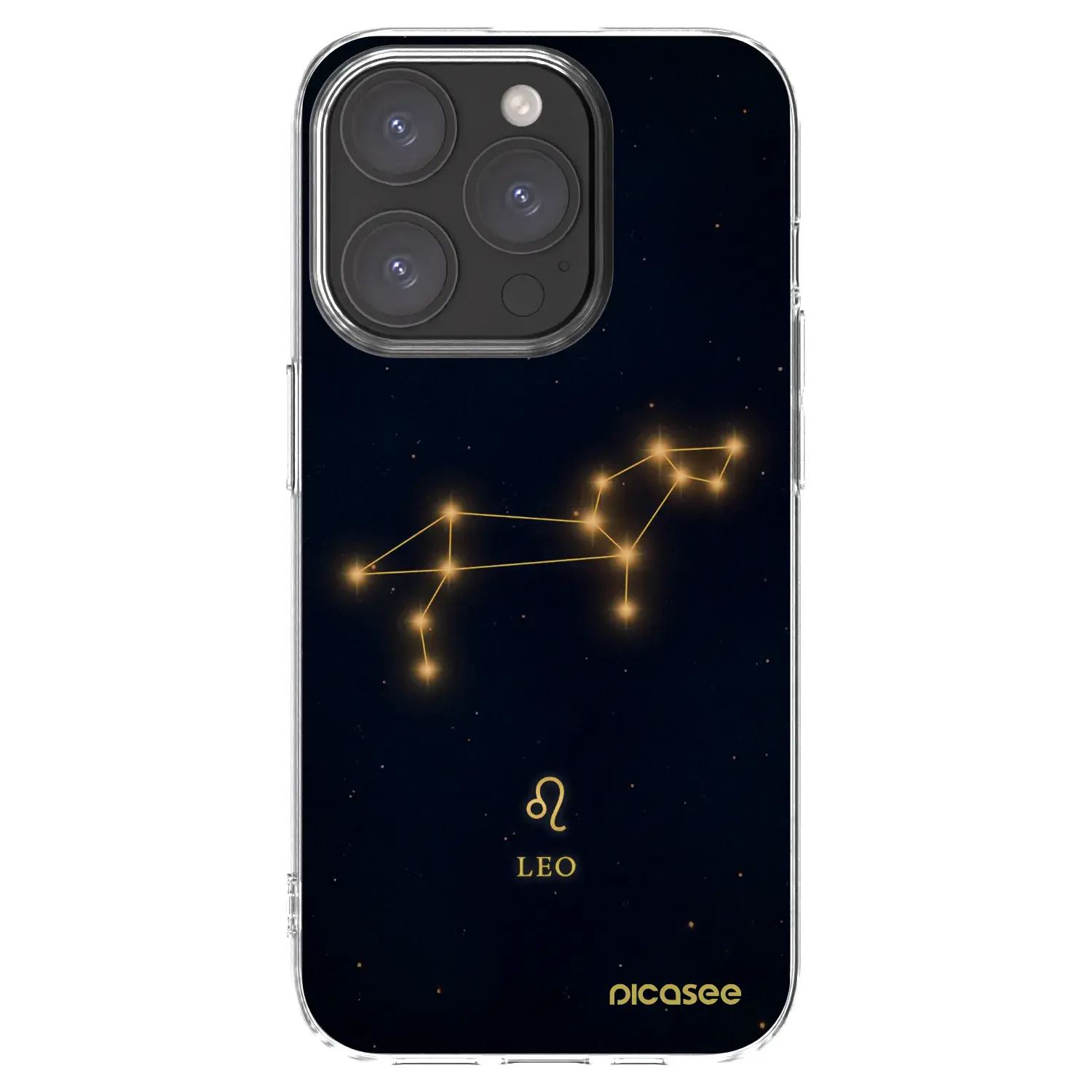 Silikonový průhledný obal pro Apple iPhone 15 Pro - LEO