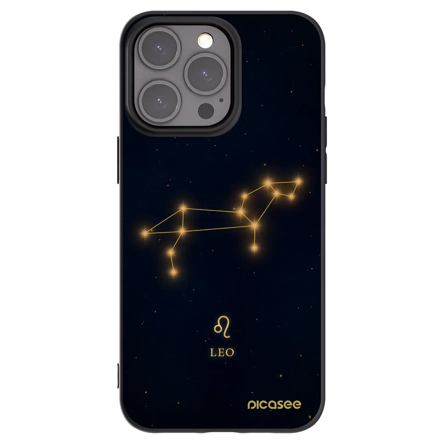 Silikonový černý obal pro Apple iPhone 15 Pro Max - LEO