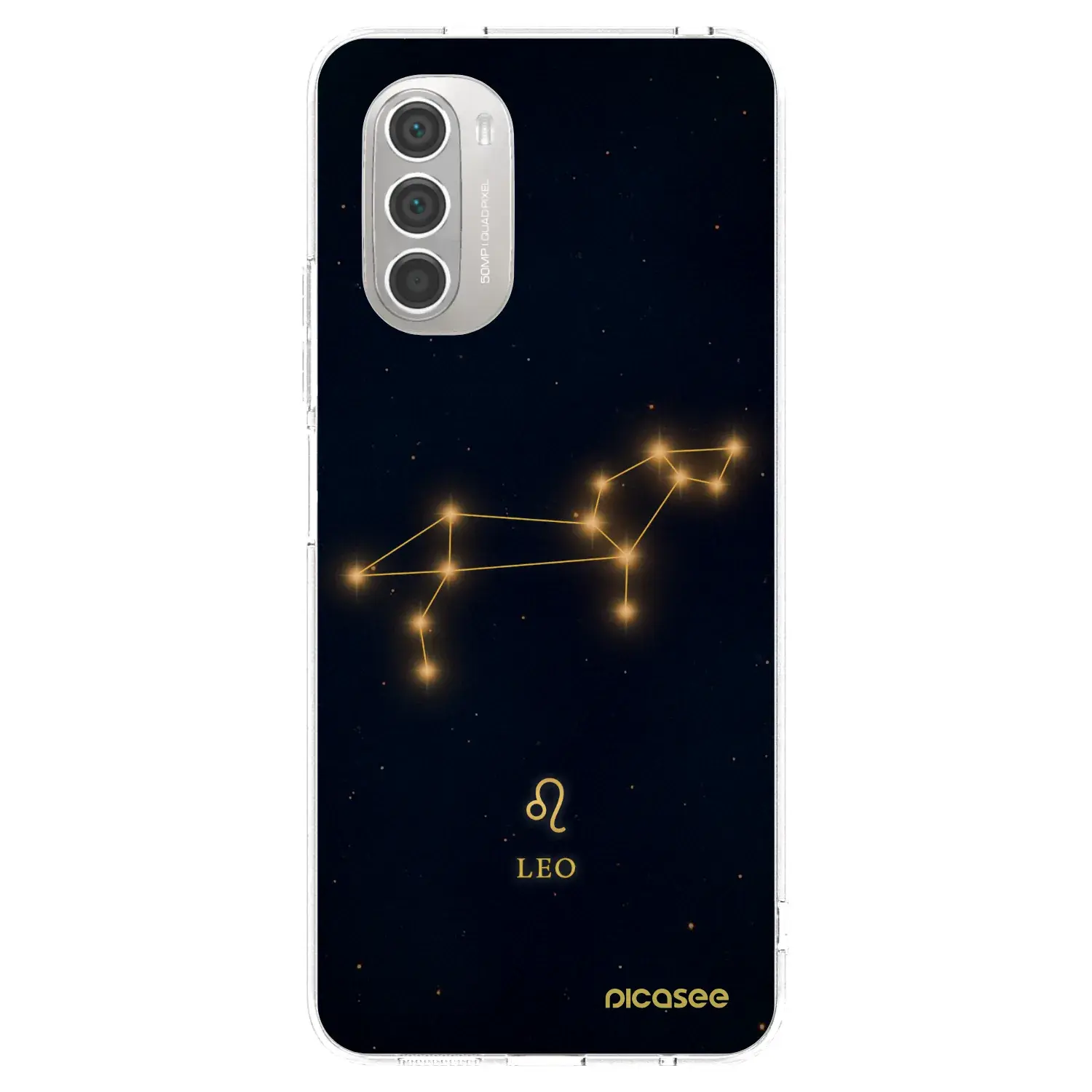 Silikonový průhledný obal pro Motorola Moto G51 - LEO