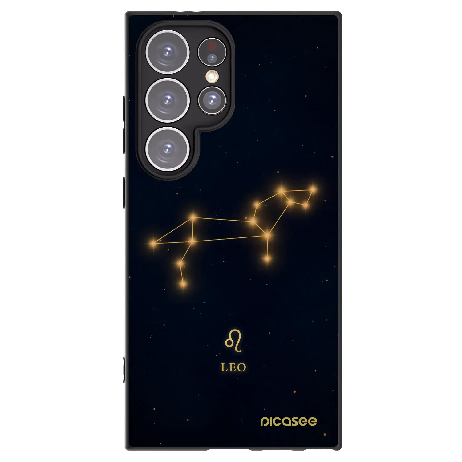 Silikonový černý obal pro Samsung Galaxy S24 Ultra S928B 5G - LEO