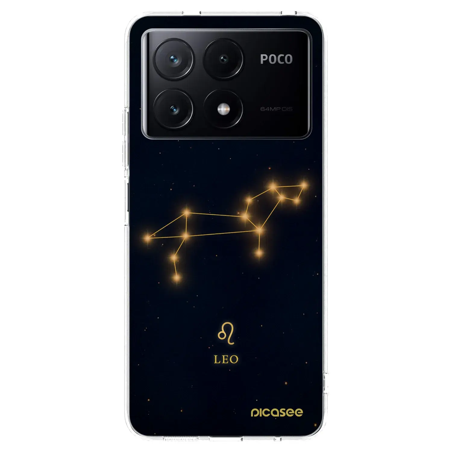 Silikonový průhledný obal pro Xiaomi Poco X6 Pro - LEO