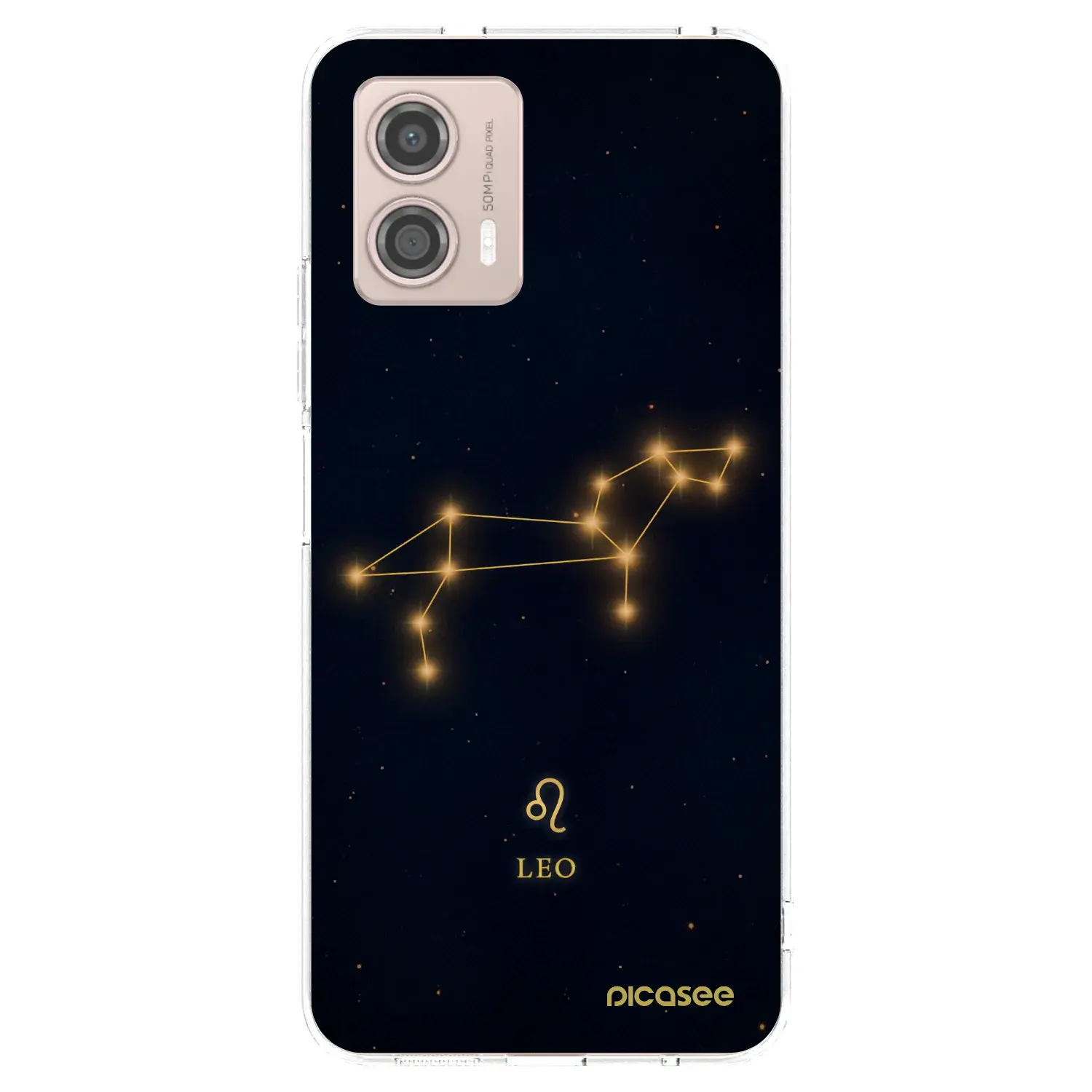 Silikonový průhledný obal pro Motorola Moto G53 5G - LEO