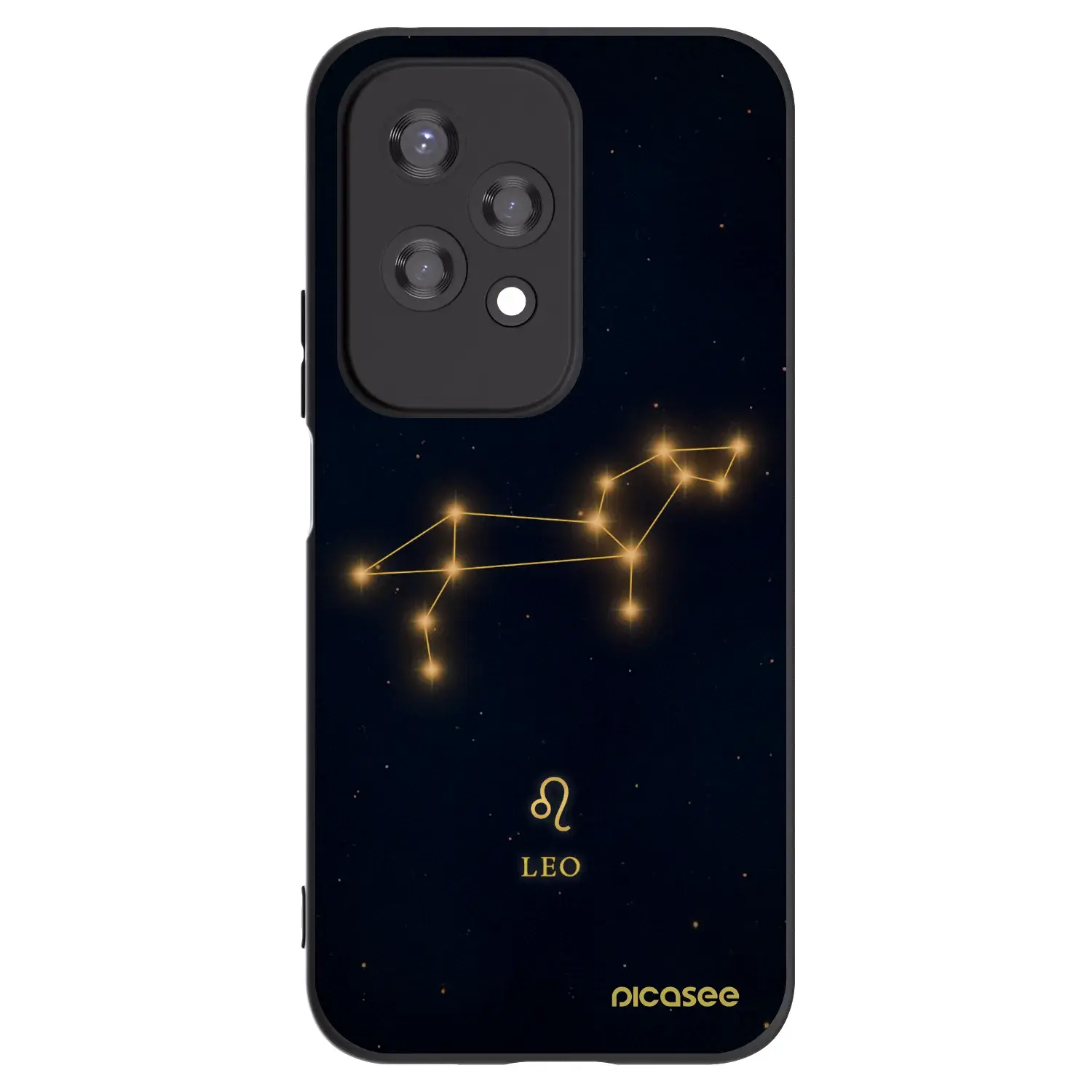 Silikonový černý obal pro Honor 200 Lite - LEO