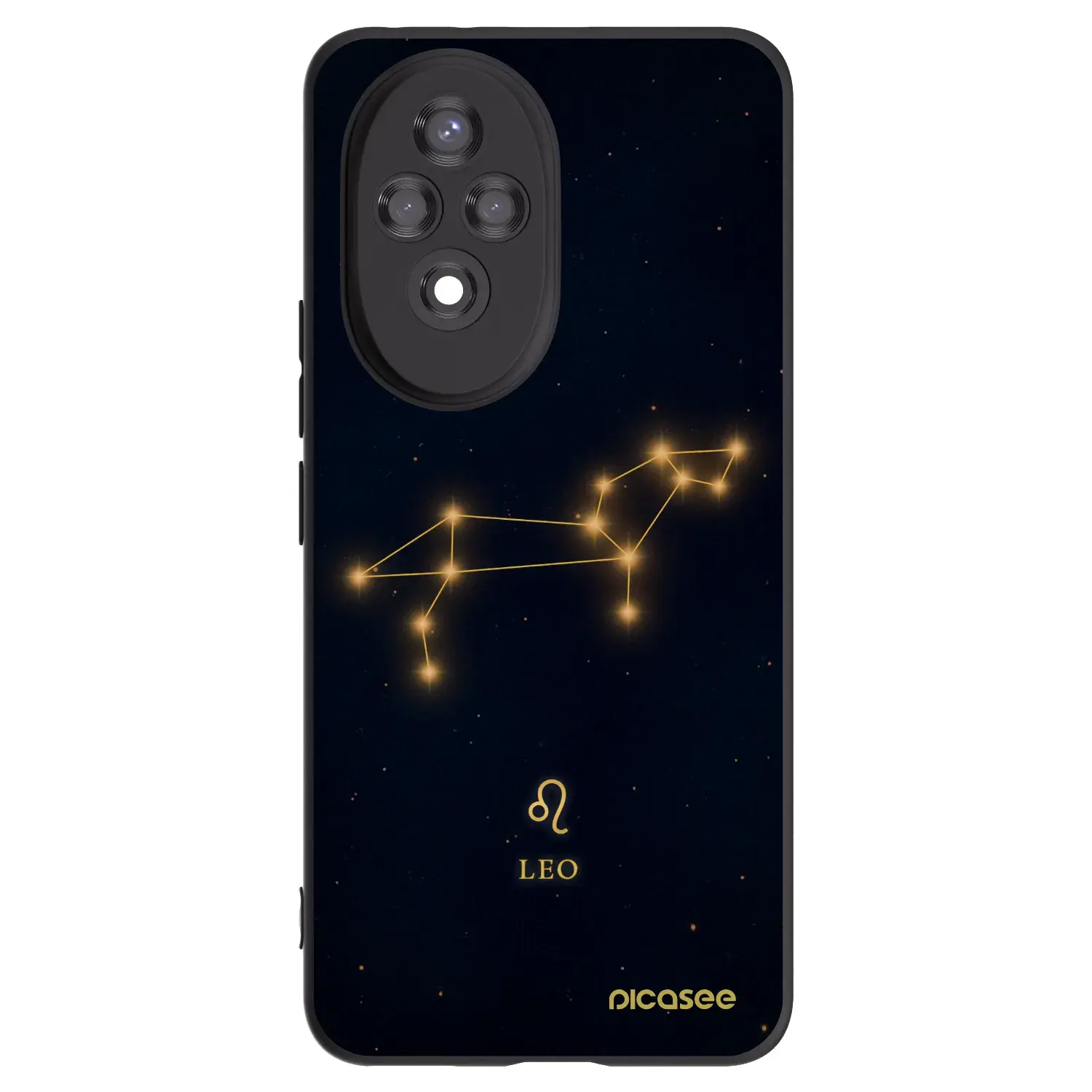 Silikonový černý obal pro Honor 200 Pro 5G - LEO
