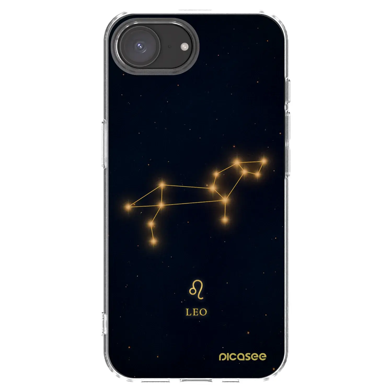 Silikonový průhledný obal pro Apple iPhone 16e - LEO