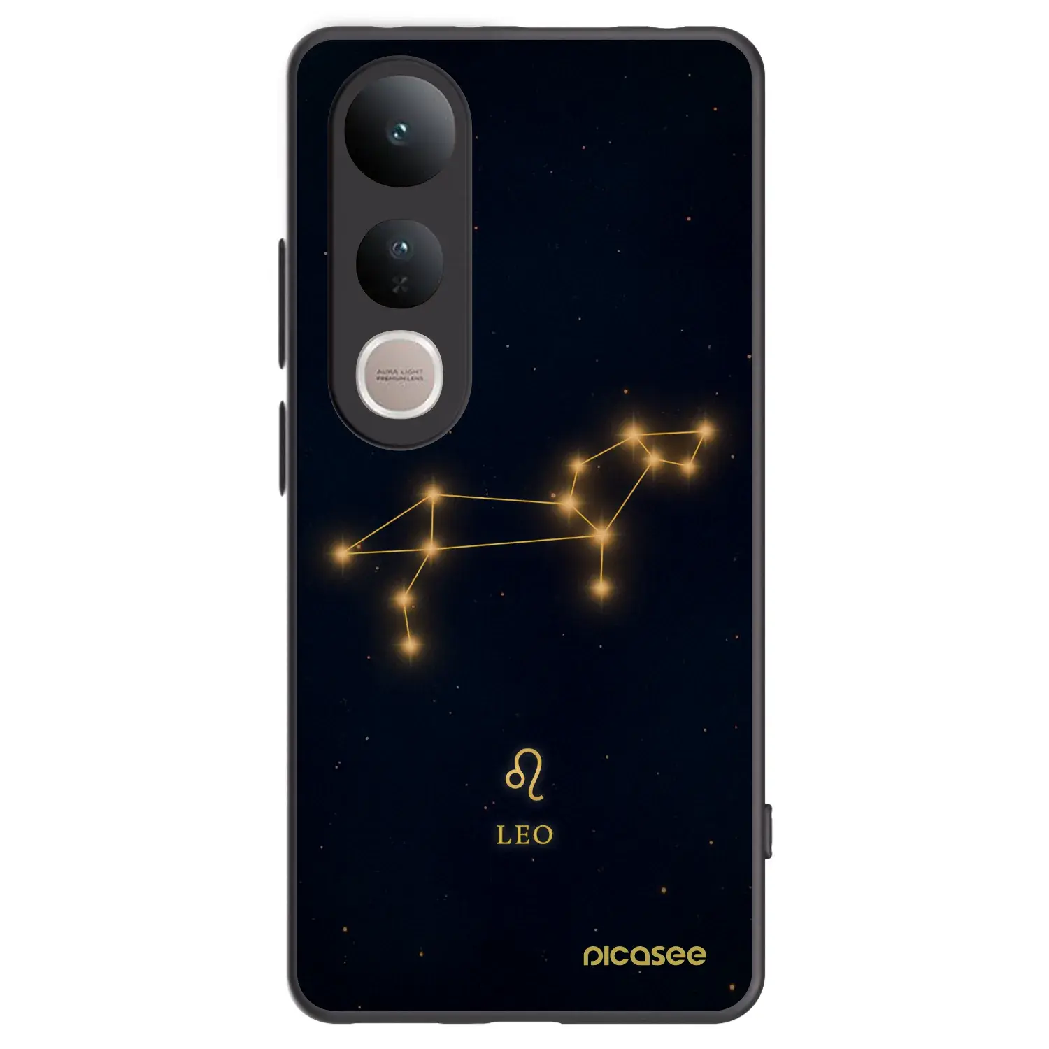 Silikonový černý obal pro Vivo V50 Lite 5G - LEO
