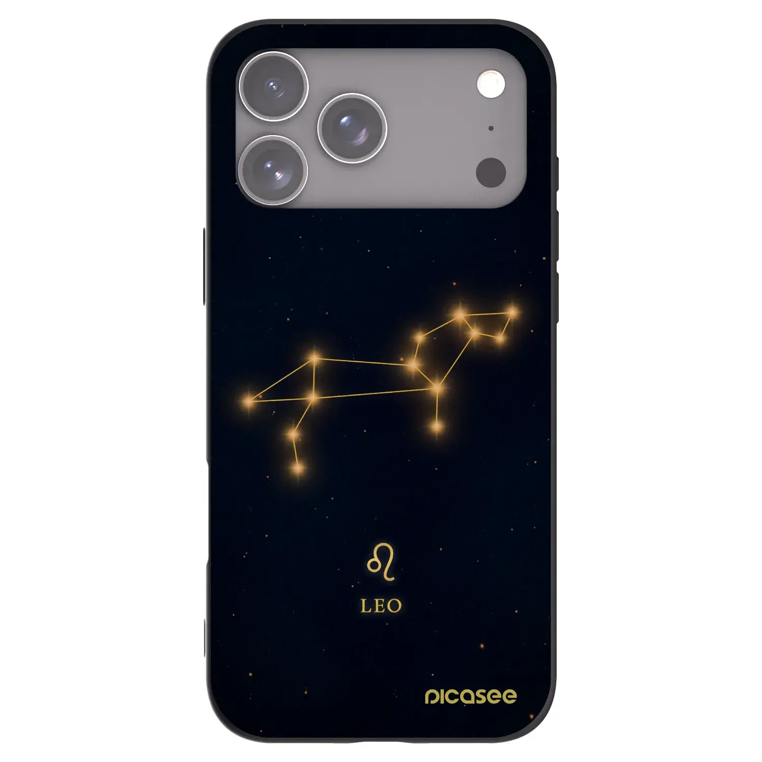 Silikonový černý obal pro Apple iPhone 17 Pro Max - LEO