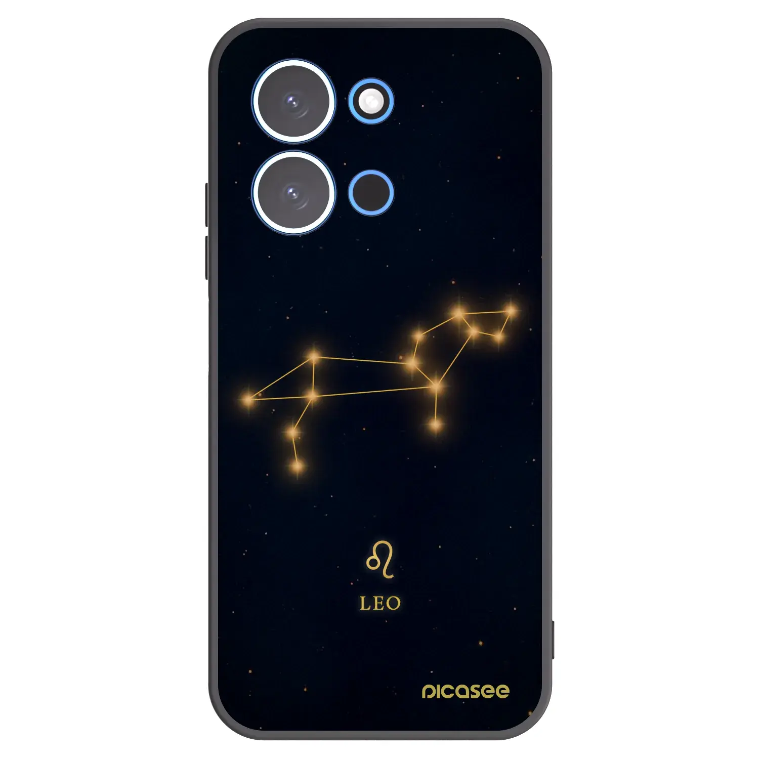 Silikonový černý obal pro Xiaomi Redmi 15C 4G - LEO