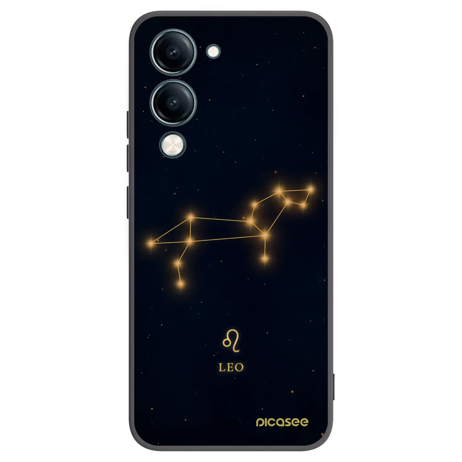 Silikonový černý obal pro Vivo Y29s 5G - LEO