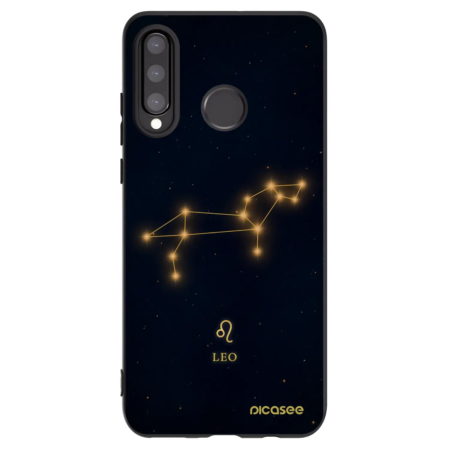 Silikonový černý obal pro Huawei P30 Lite - LEO