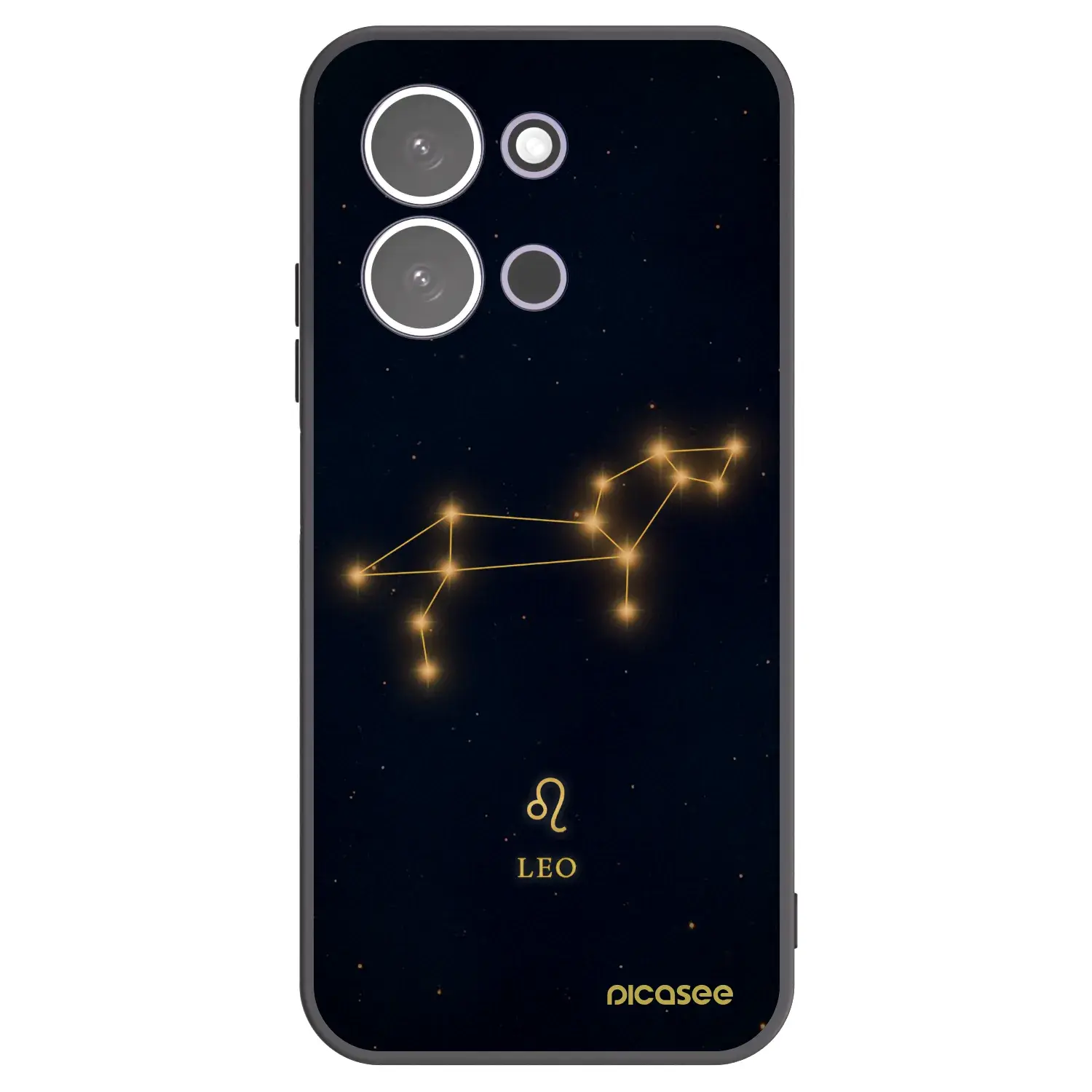 Silikonový černý obal pro Xiaomi Redmi 15C 5G - LEO