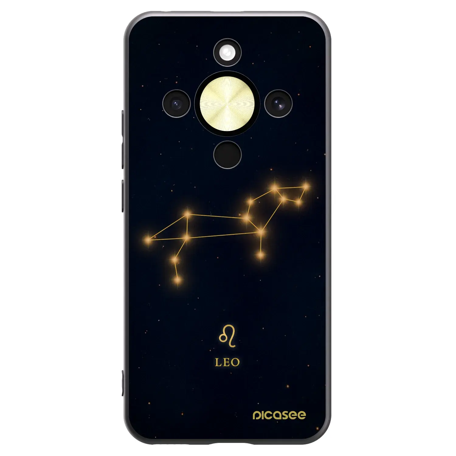 Silikonový černý obal pro Honor Magic8 Lite 5G - LEO