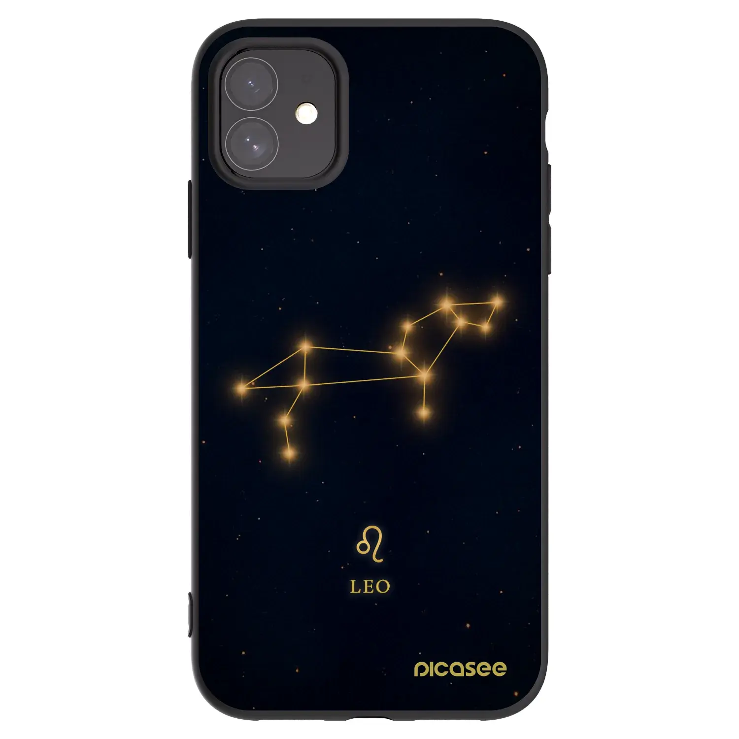 Silikonový černý obal pro Apple iPhone 11 - LEO