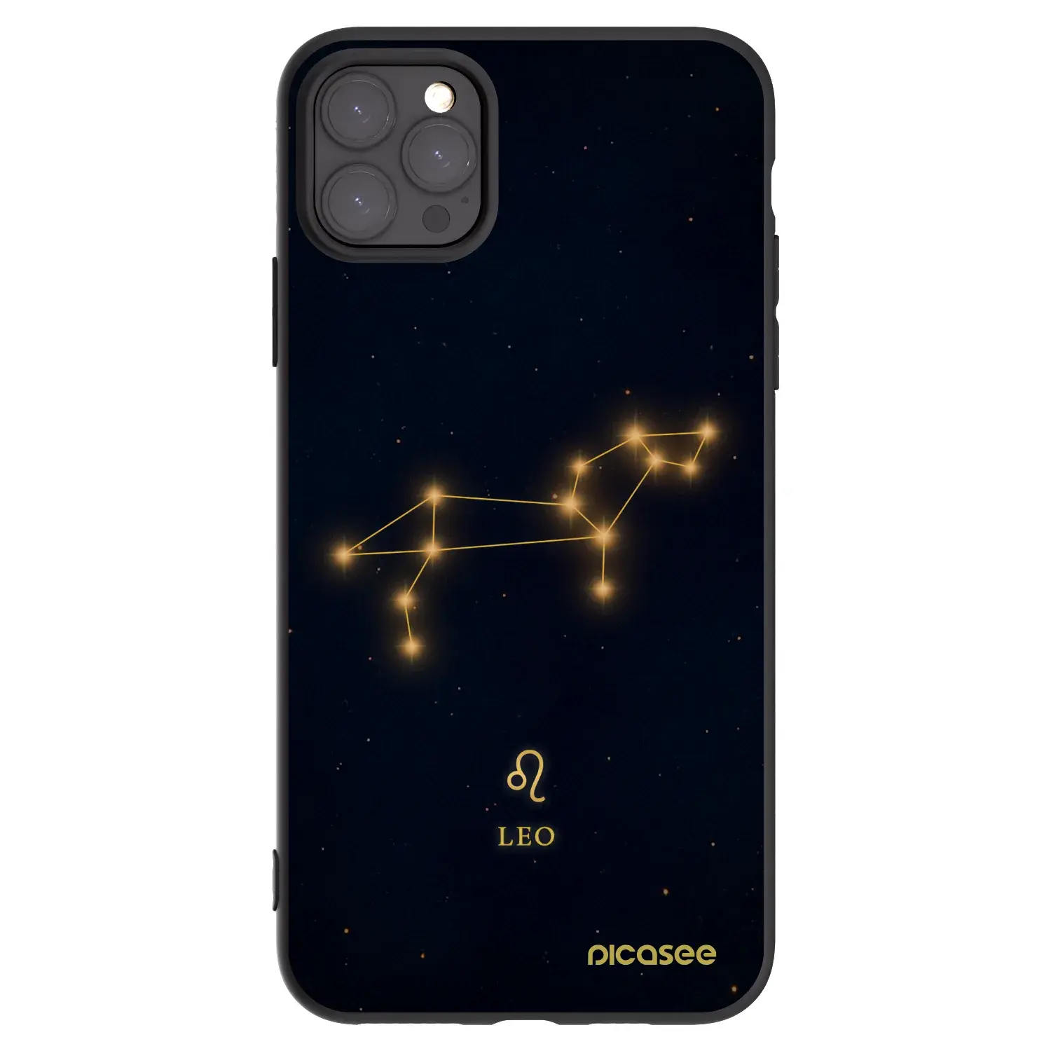 Silikonový černý obal pro Apple iPhone 11 Pro Max - LEO