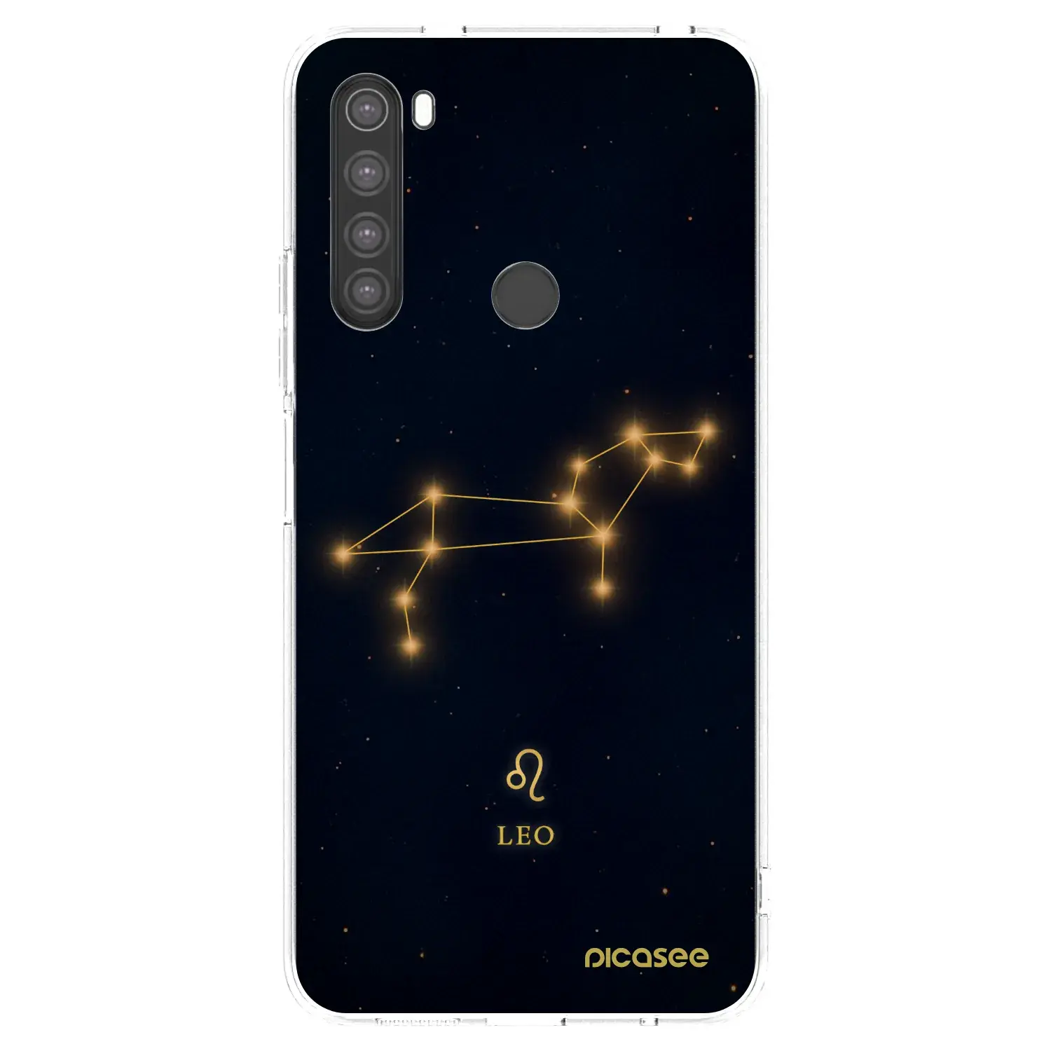 Silikonový průhledný obal pro Xiaomi Redmi Note 8 - LEO