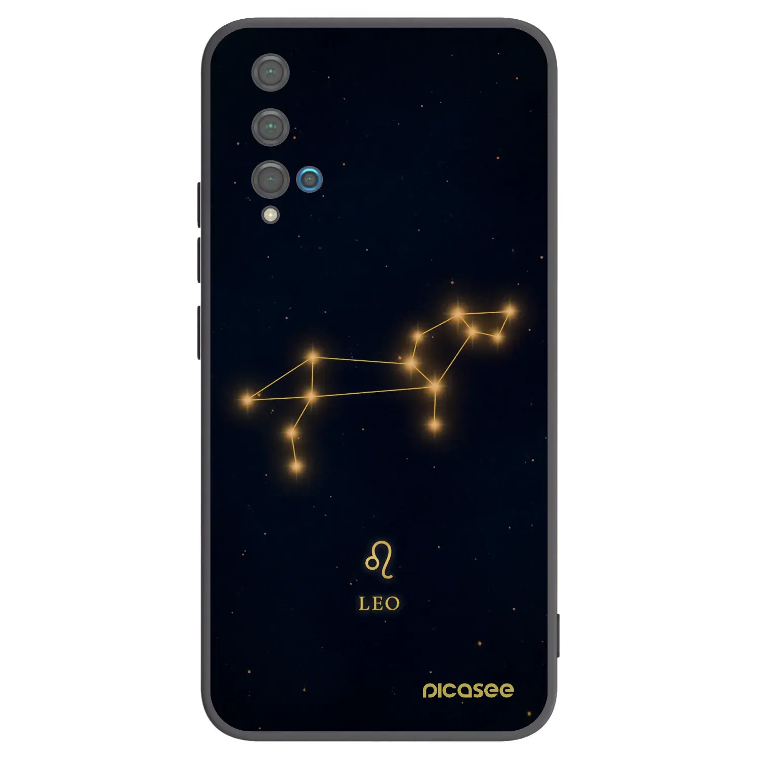 Silikonový černý obal pro Huawei Nova 5T - LEO