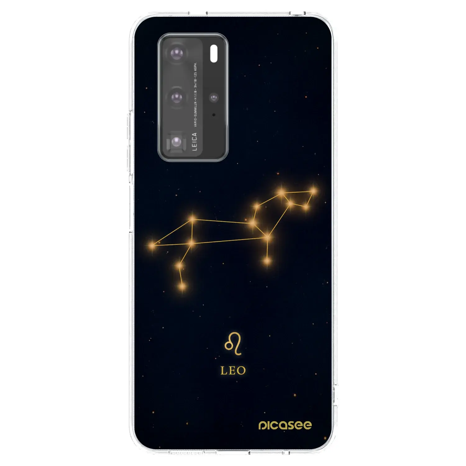 Silikonový průhledný obal pro Huawei P40 Pro - LEO