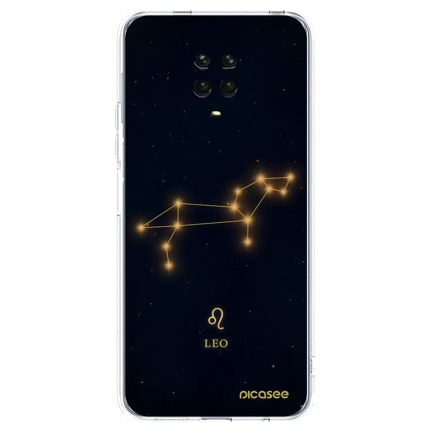 Silikonový průhledný obal pro Xiaomi Redmi Note 9 Pro - LEO