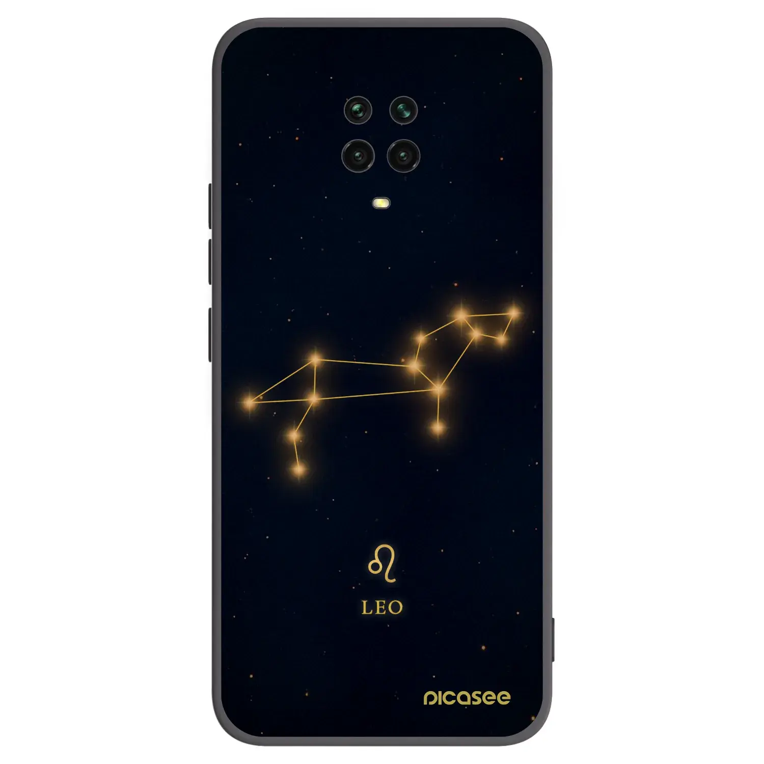 Silikonový černý obal pro Xiaomi Redmi Note 9 Pro - LEO