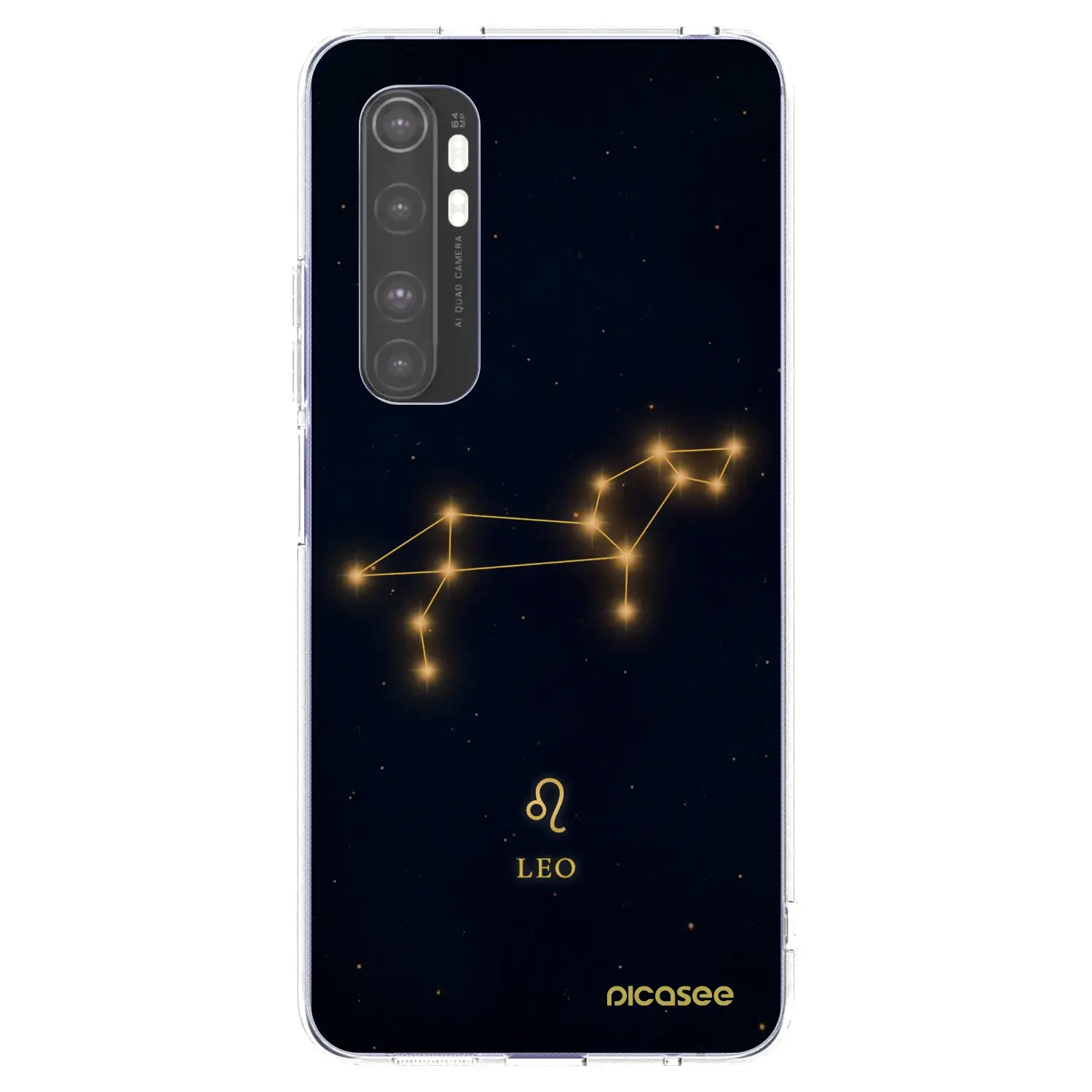 Silikonový průhledný obal pro Xiaomi Mi Note 10 Lite - LEO