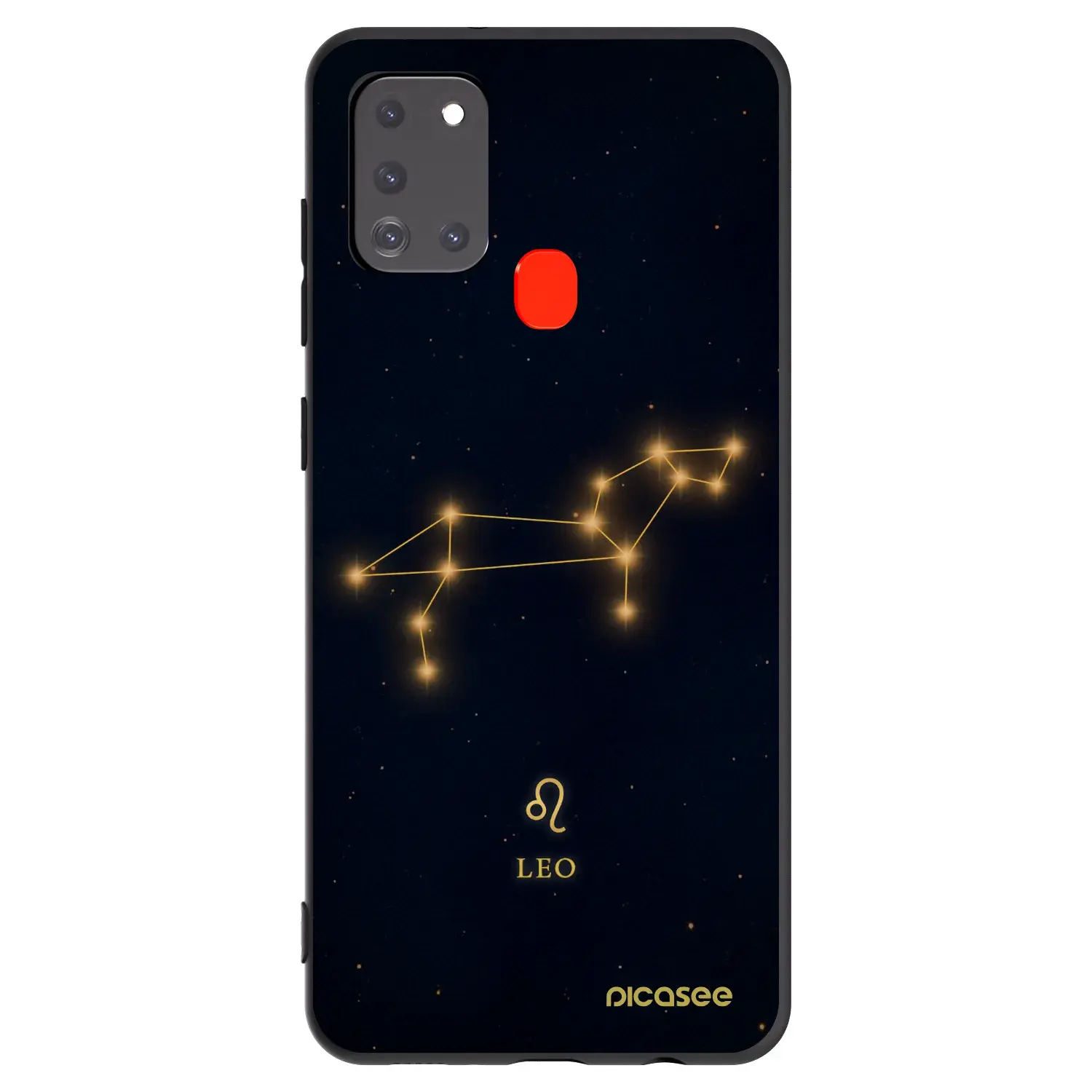Silikonový černý obal pro Samsung Galaxy A21s - LEO