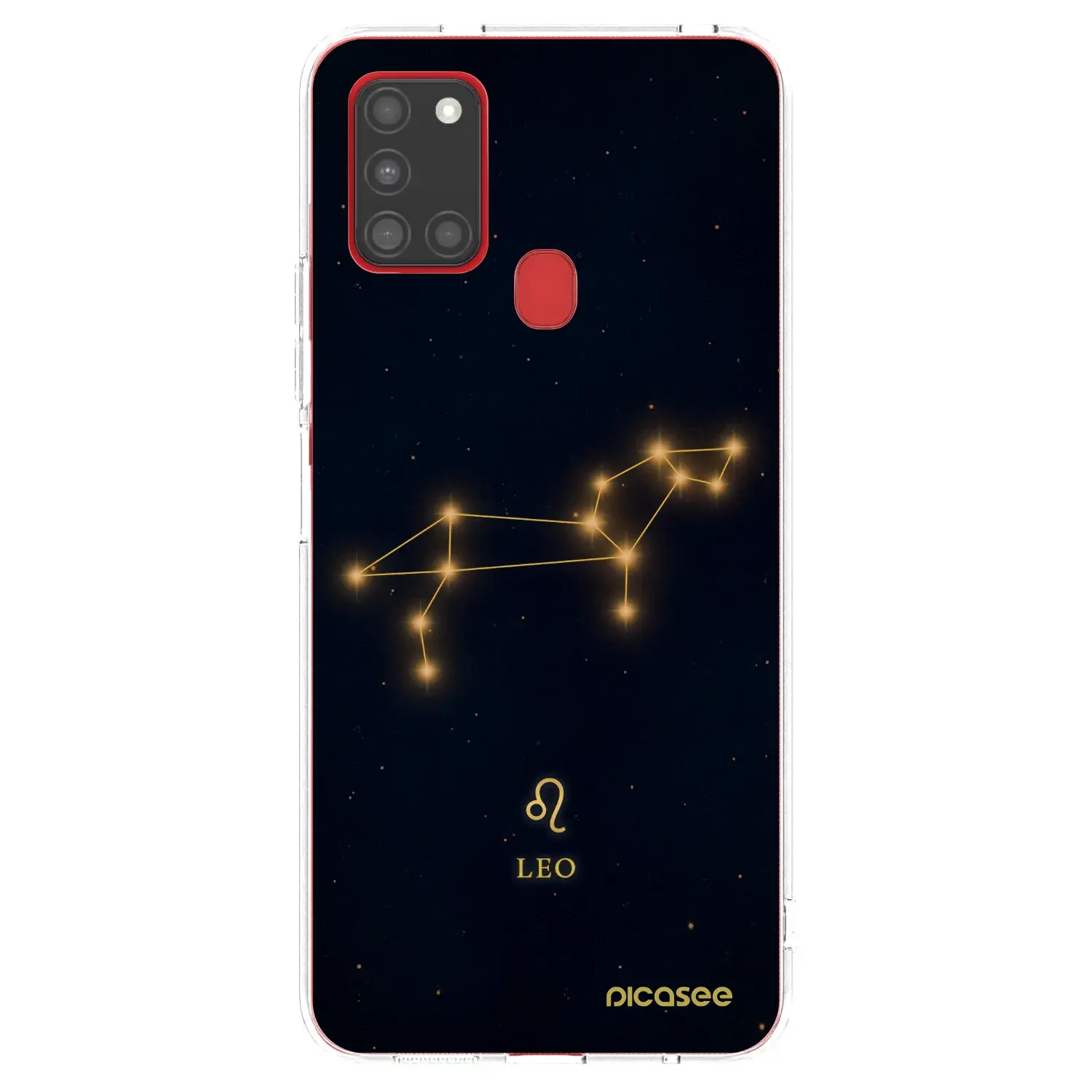 Silikonový průhledný obal pro Samsung Galaxy A21s - LEO