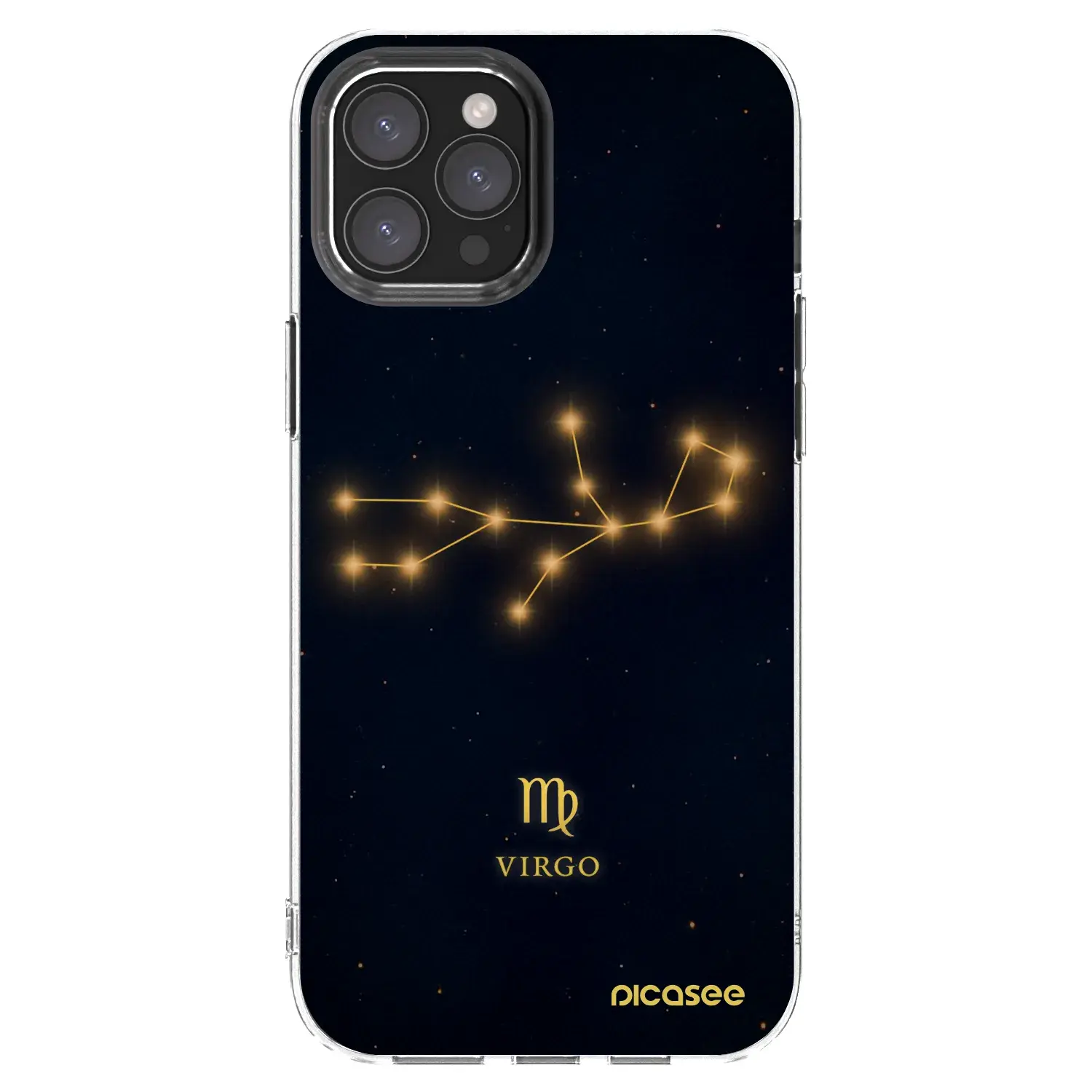 Silikonový průhledný obal pro Apple iPhone 12 Pro Max - VIRGO