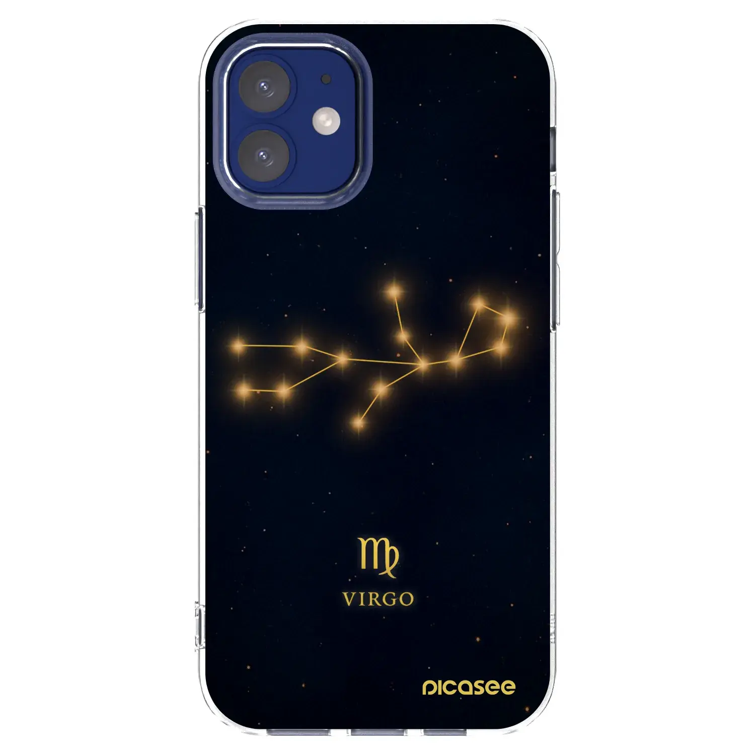 Silikonový průhledný obal pro Apple iPhone 12 mini - VIRGO