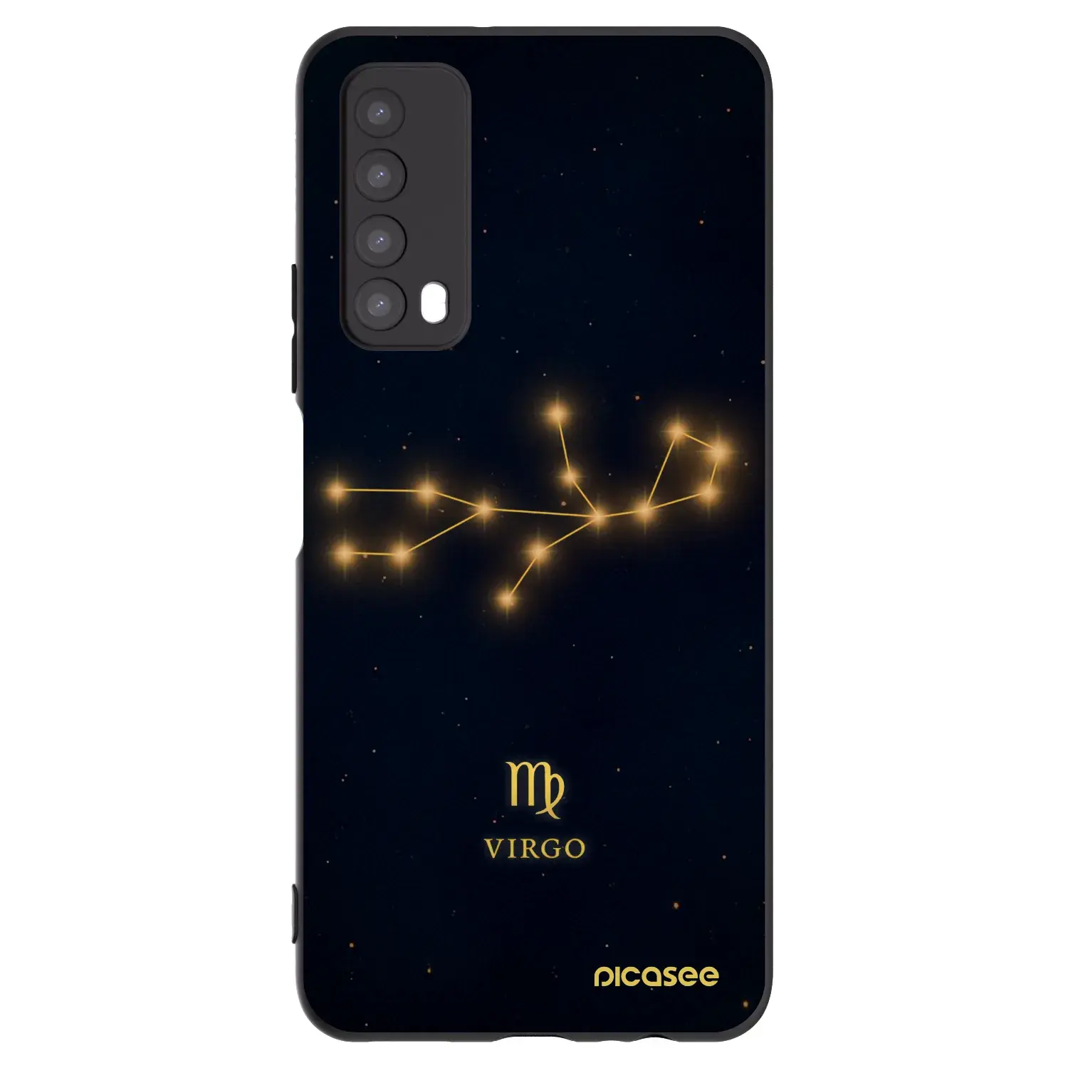 Silikonový černý obal pro Huawei P Smart 2021 - VIRGO