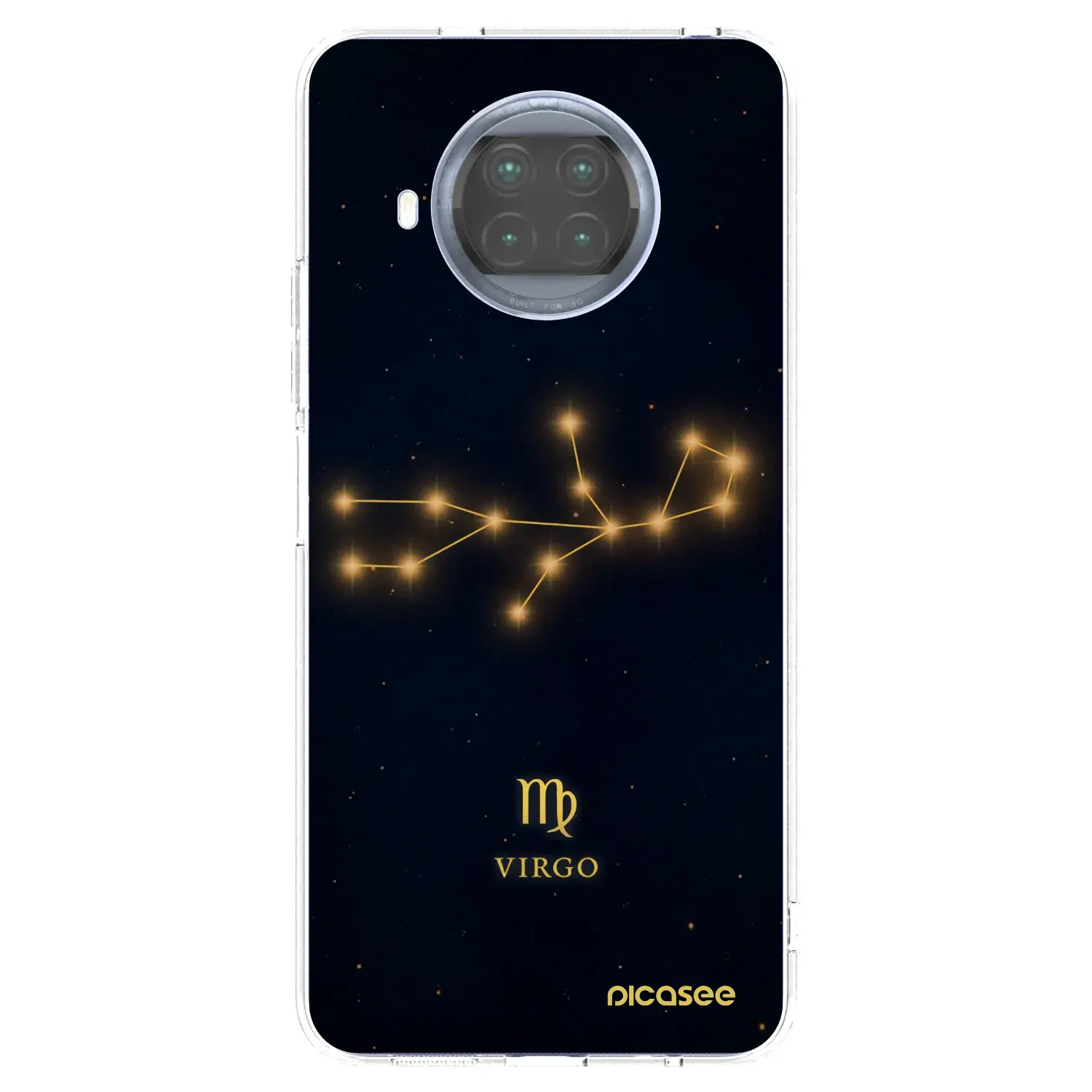 Silikonový průhledný obal pro Xiaomi Mi 10T Lite - VIRGO