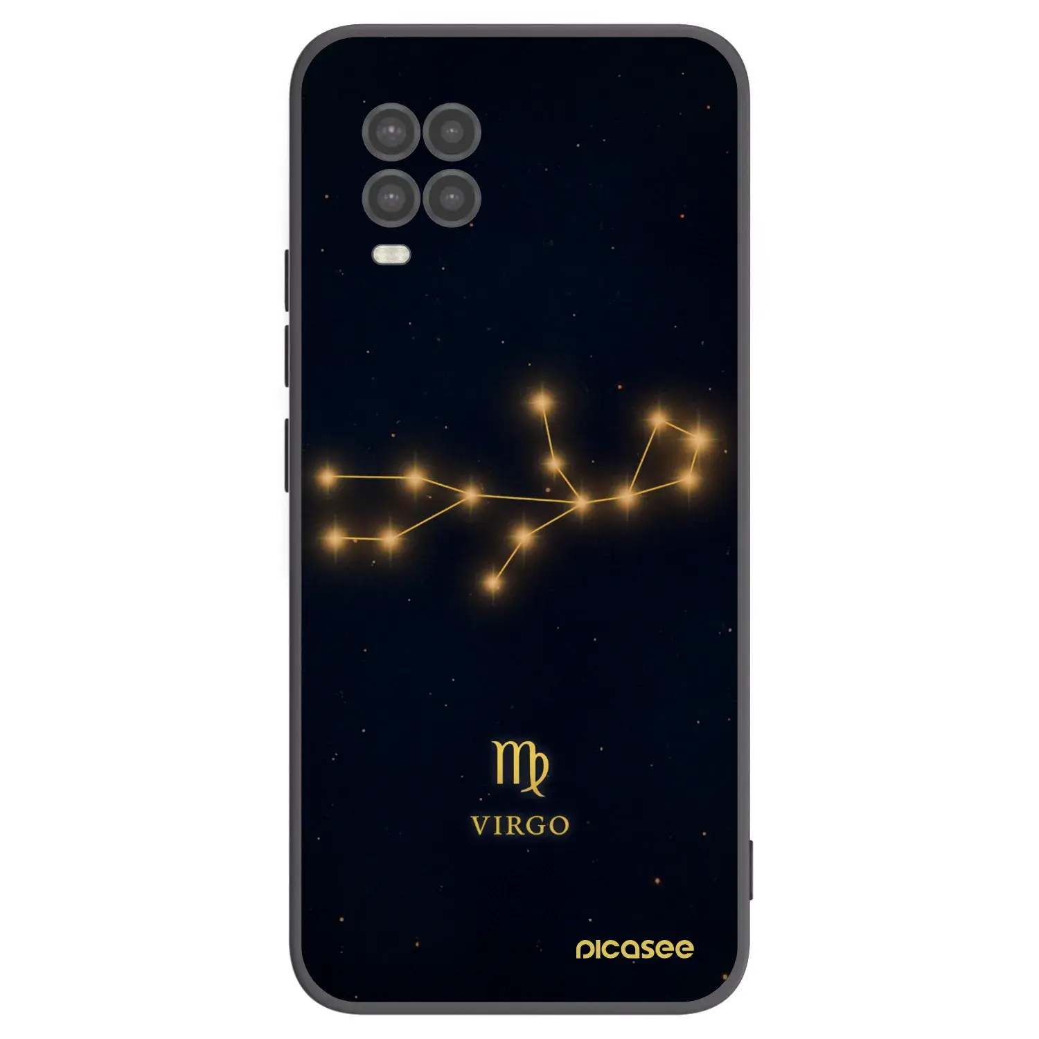 Silikonový černý obal pro Xiaomi Mi 10 Lite - VIRGO