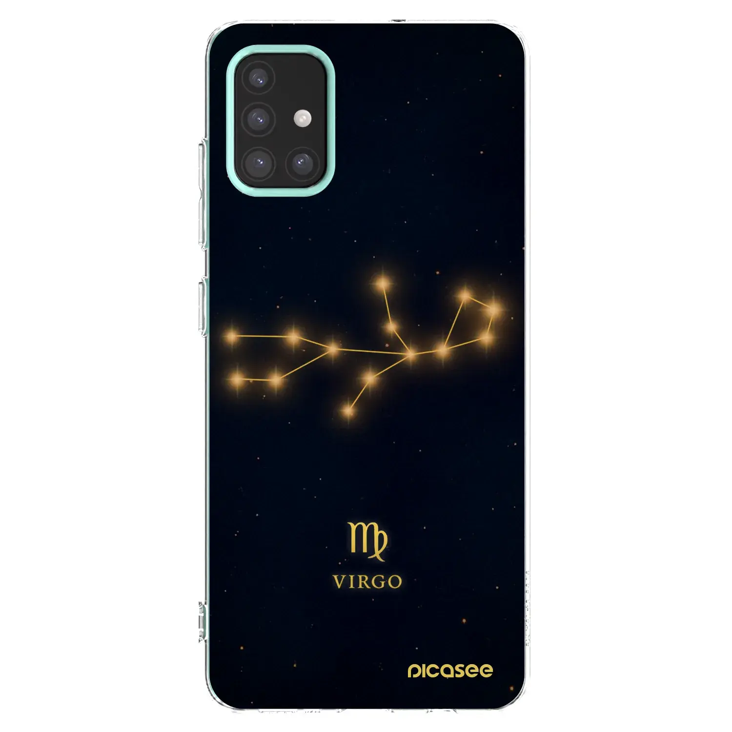 Silikonový průhledný obal pro Samsung Galaxy M31s - VIRGO