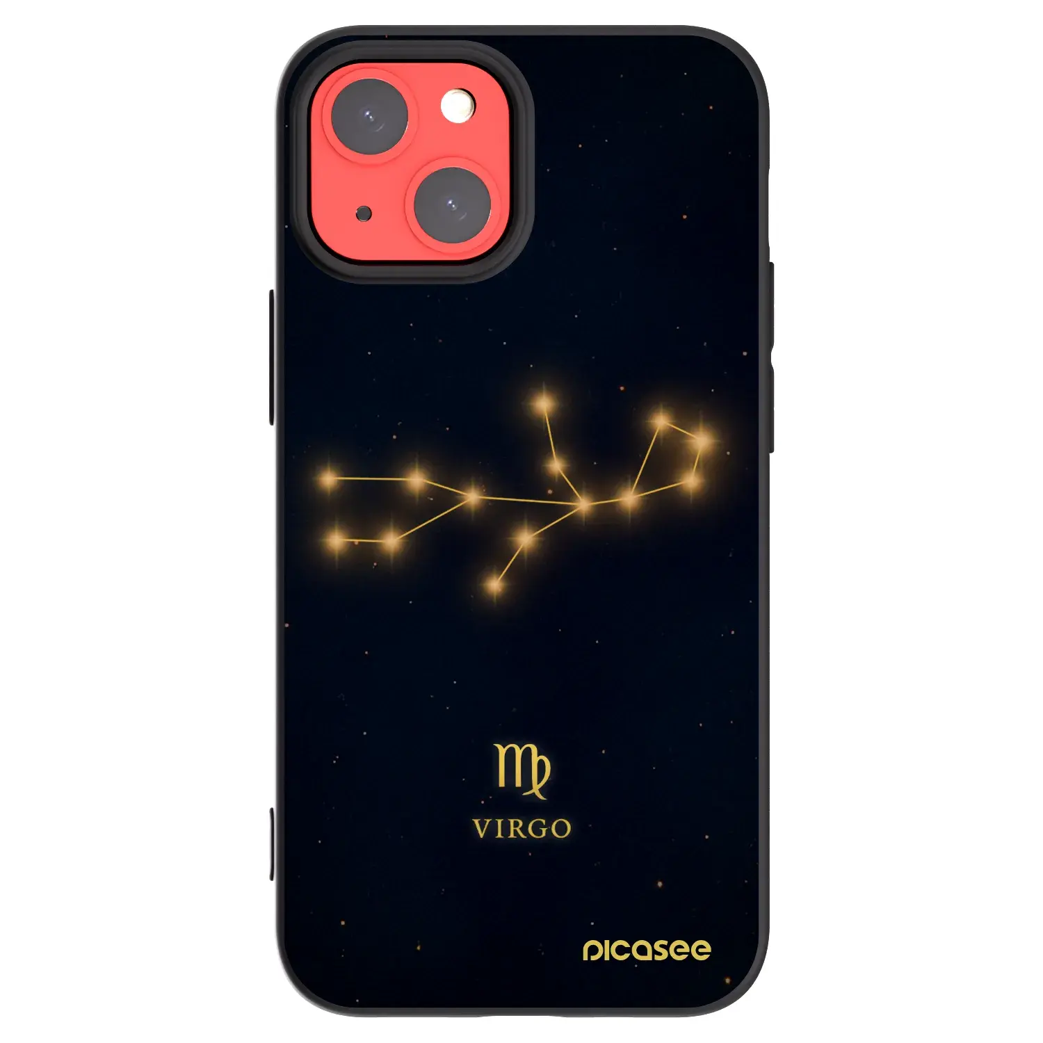 Silikonový černý obal pro Apple iPhone 13 mini - VIRGO