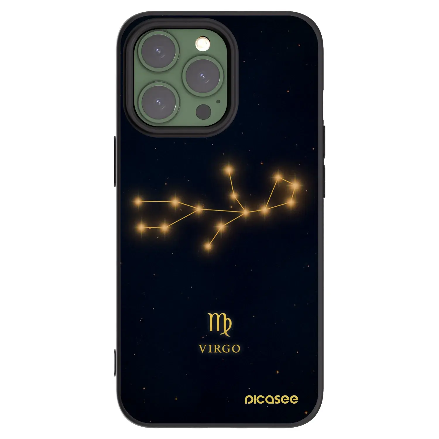 Silikonový černý obal pro Apple iPhone 13 Pro - VIRGO