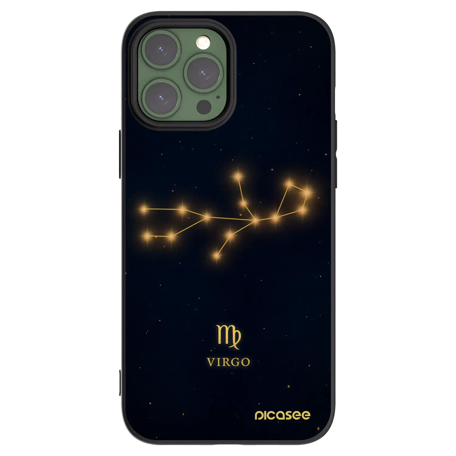 Silikonový černý obal pro Apple iPhone 13 Pro Max - VIRGO